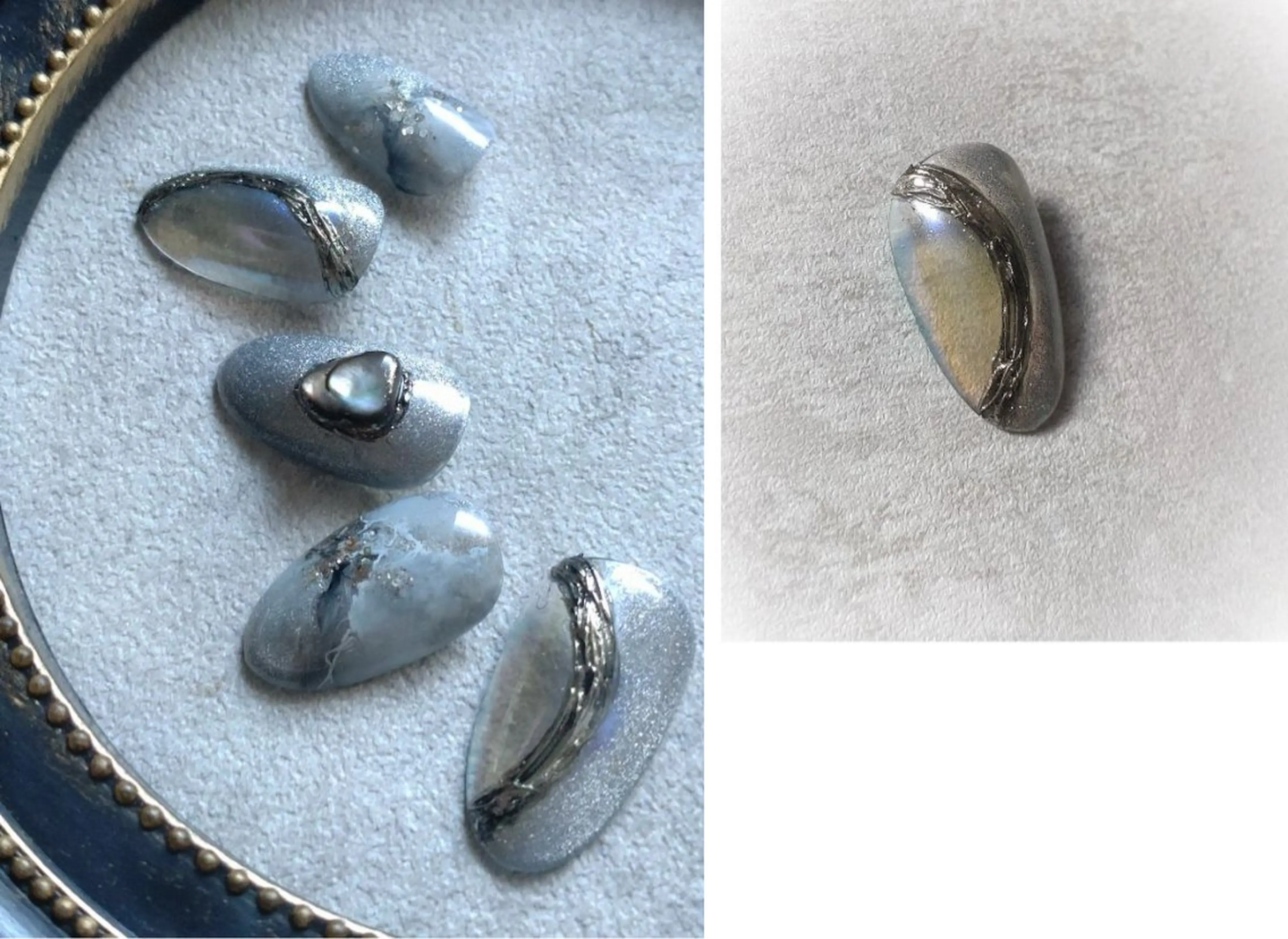 ネイル ⭐︎休業中の練習⭐︎ JNA認定講師髙橋のネイルデザイン