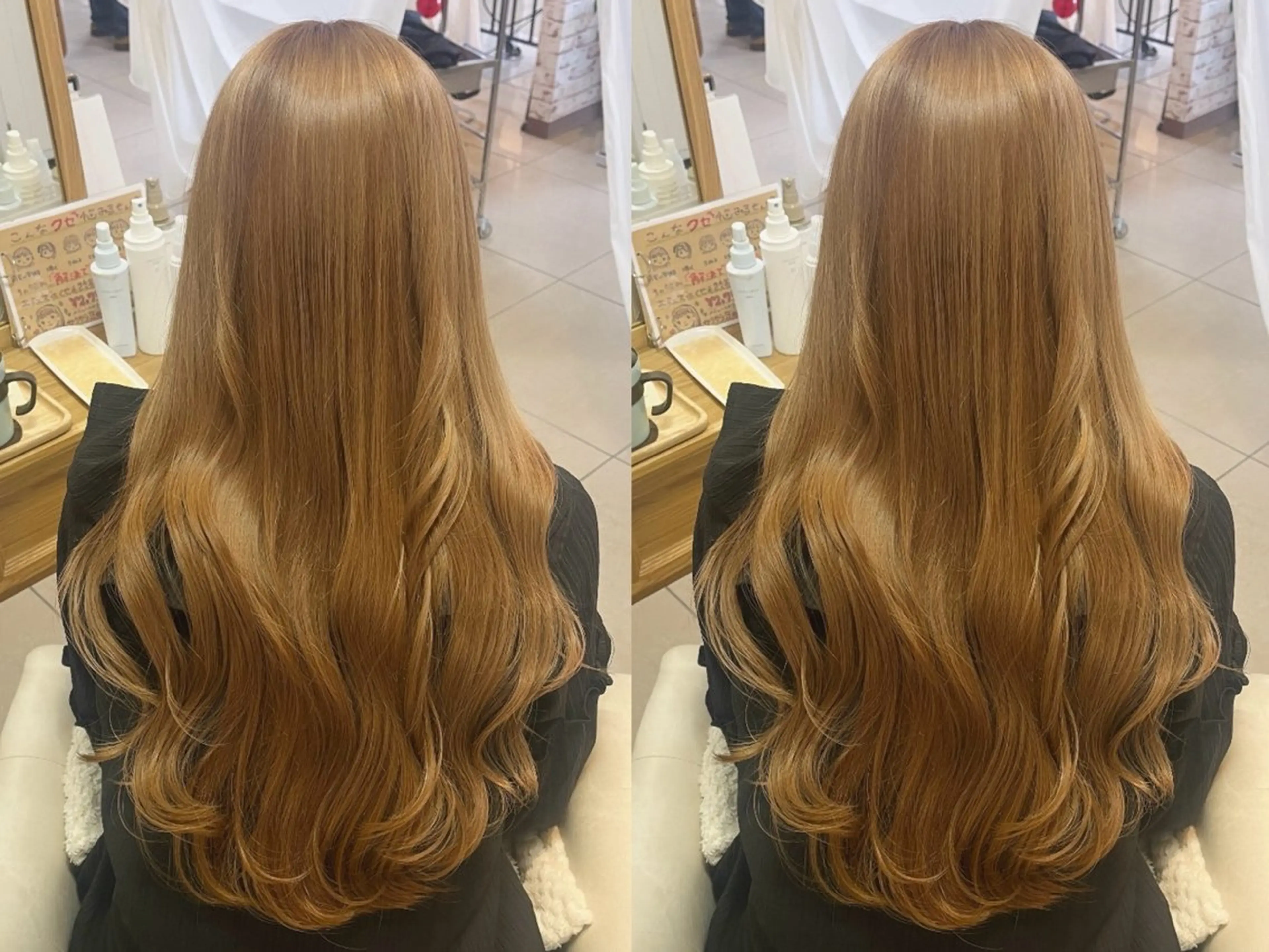 ロング カラー ブリーチ ヘアカラー eMu🫧 〜𝑴𝒊𝒖〜のヘアスタイル