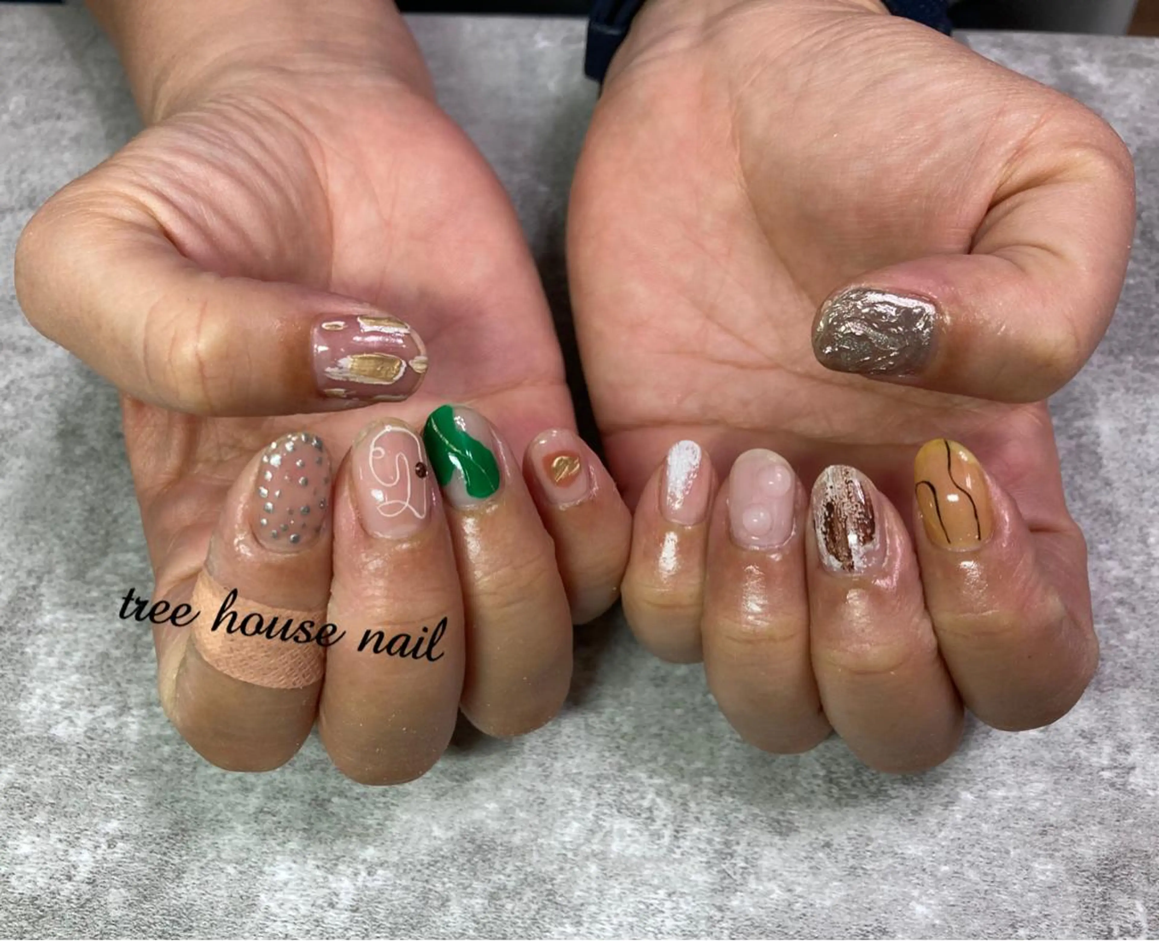 ネイル tree houseのネイルデザイン
