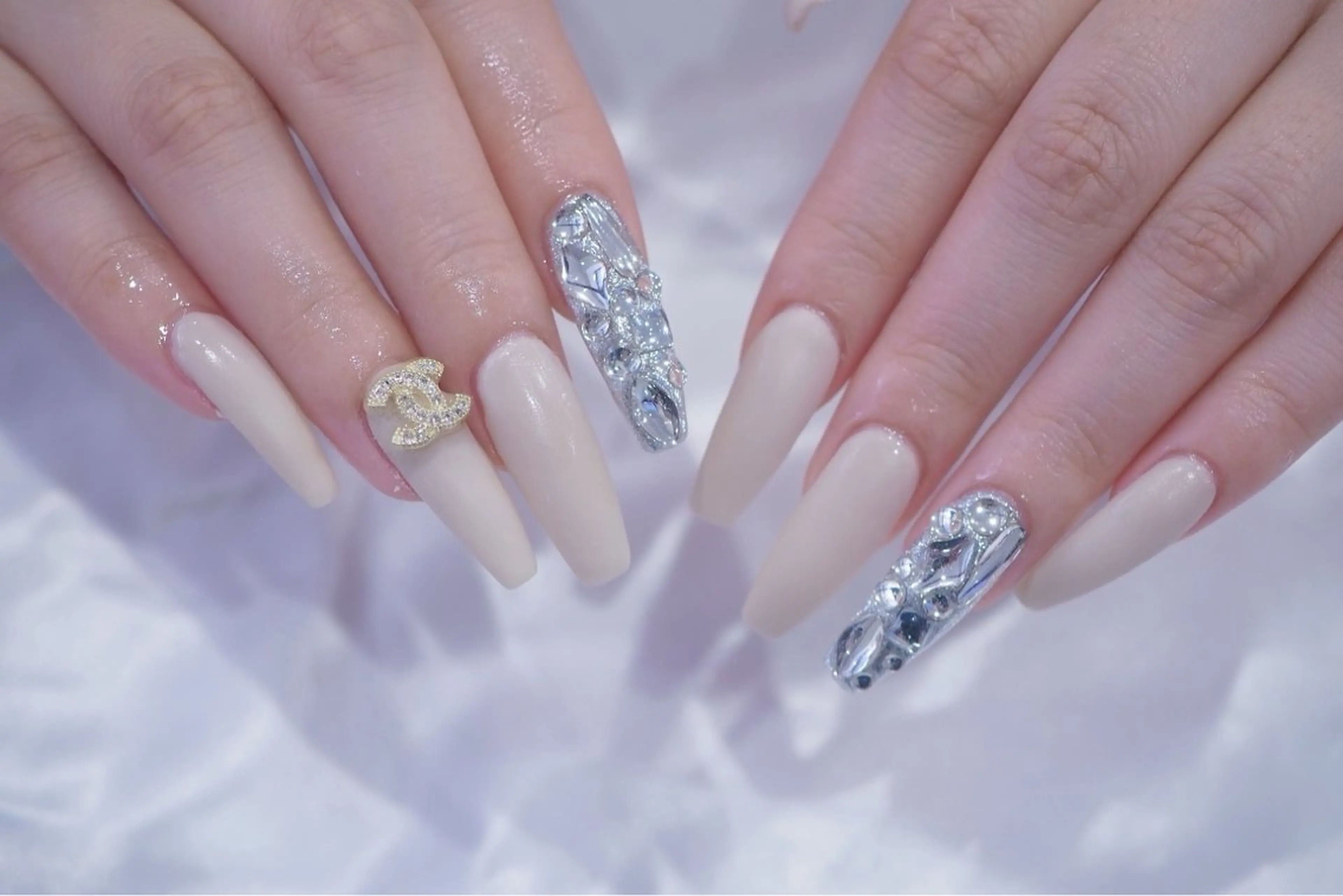 💖長さだし 【⠀オフあり○ 】デザインコース 4本 9,900/6本 10,670/10本 11,770の写真