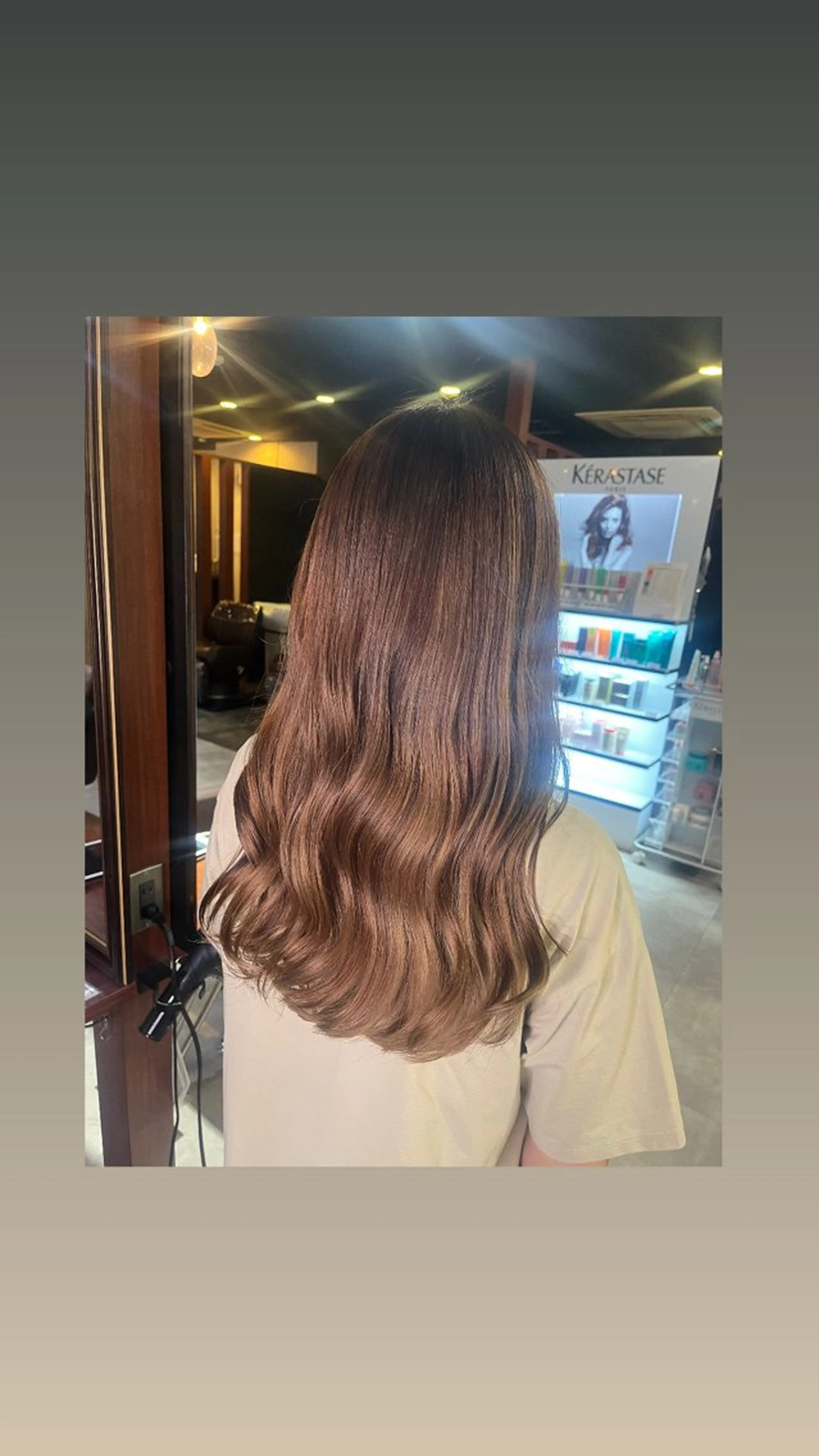 ロング レイヤーカット カット ヘアカラー eim hair design 町田店所属・Makino🌷 牧野有花のヘアスタイル