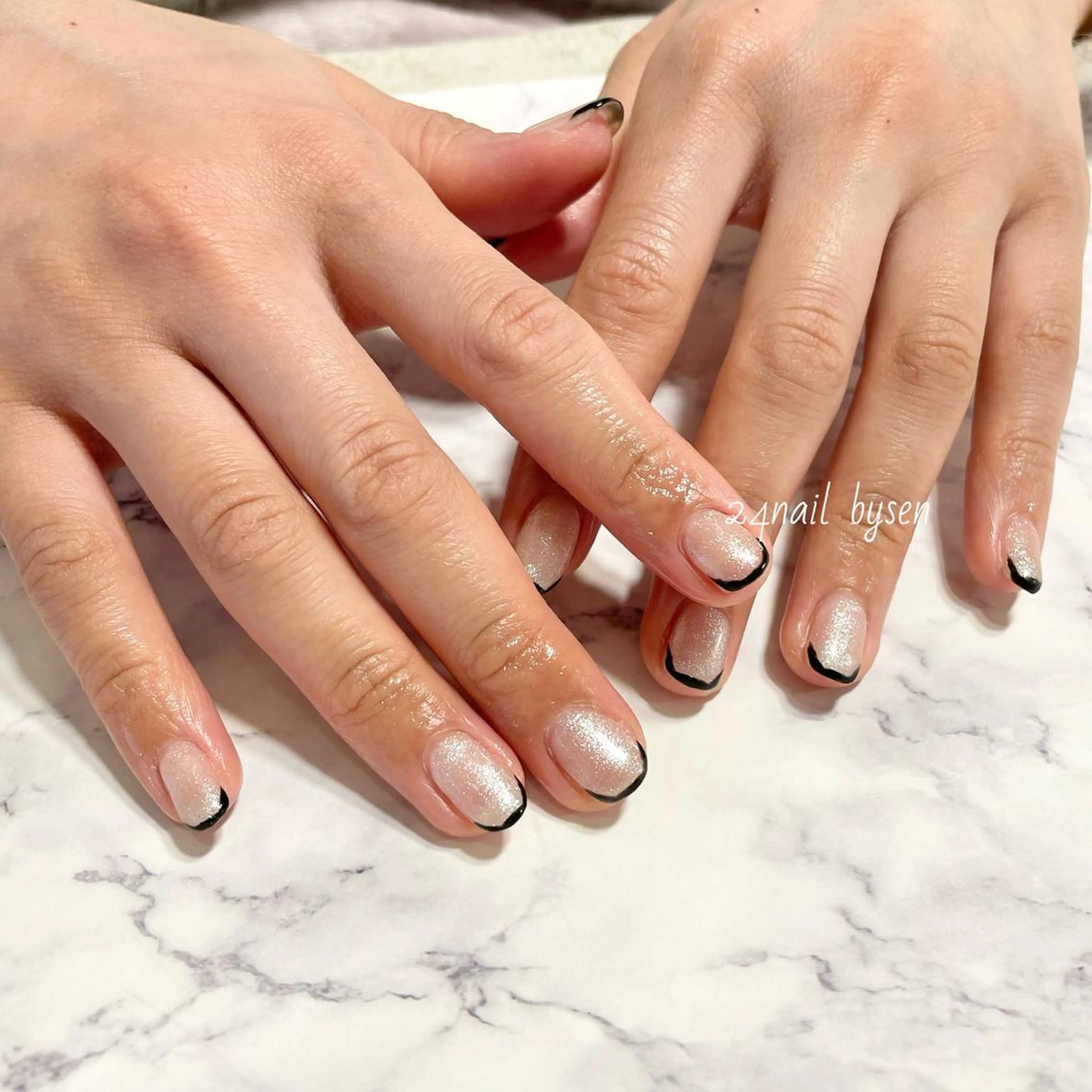 ネイル 持ち込み ハンドネイル Atelier by 24nail/Ayaのネイルデザイン