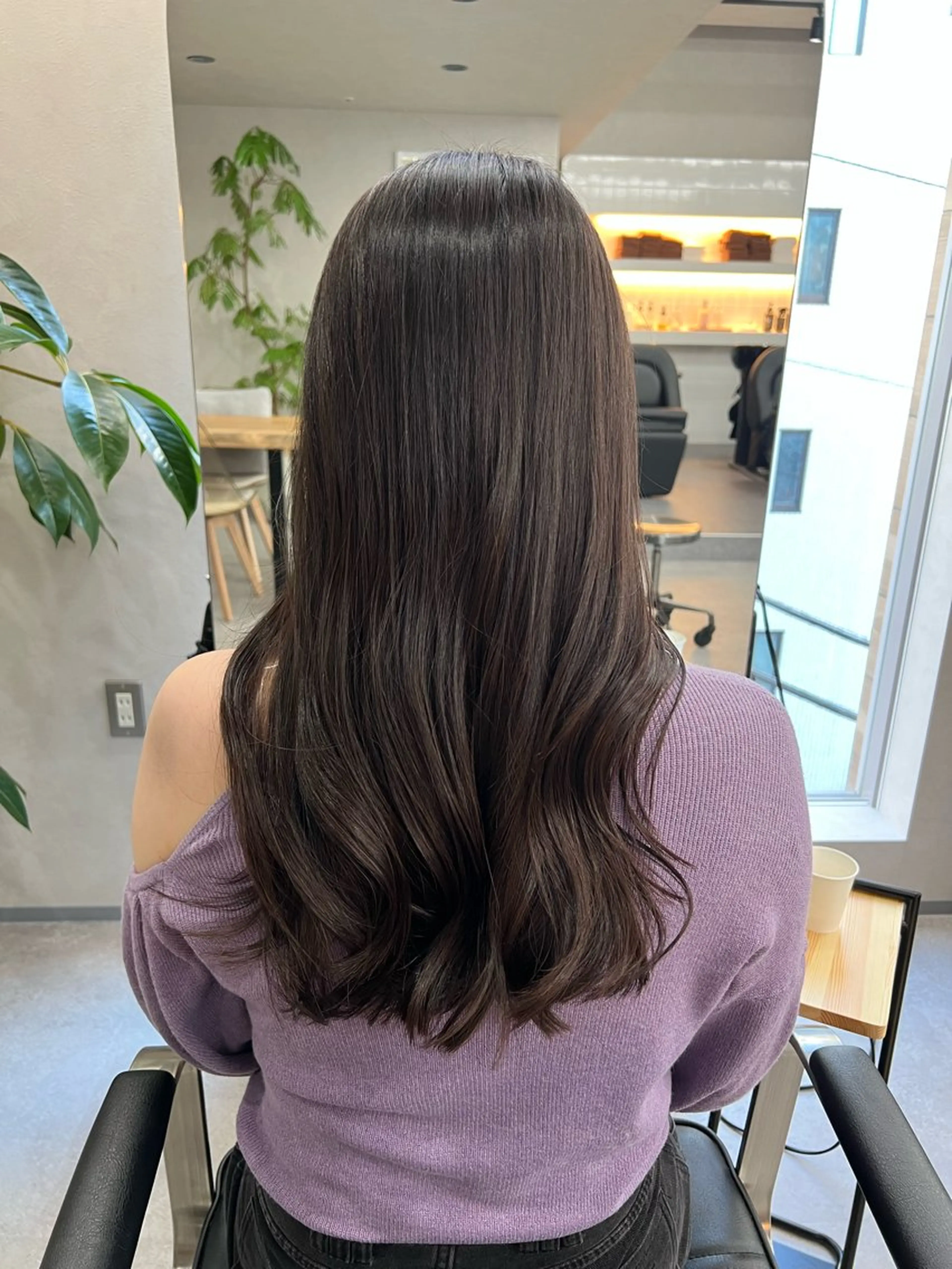 カラー カット ヘアカラー トリートメント 艶ボブ🤎ボブパーマ 透明感カラー\メンズのヘアスタイル