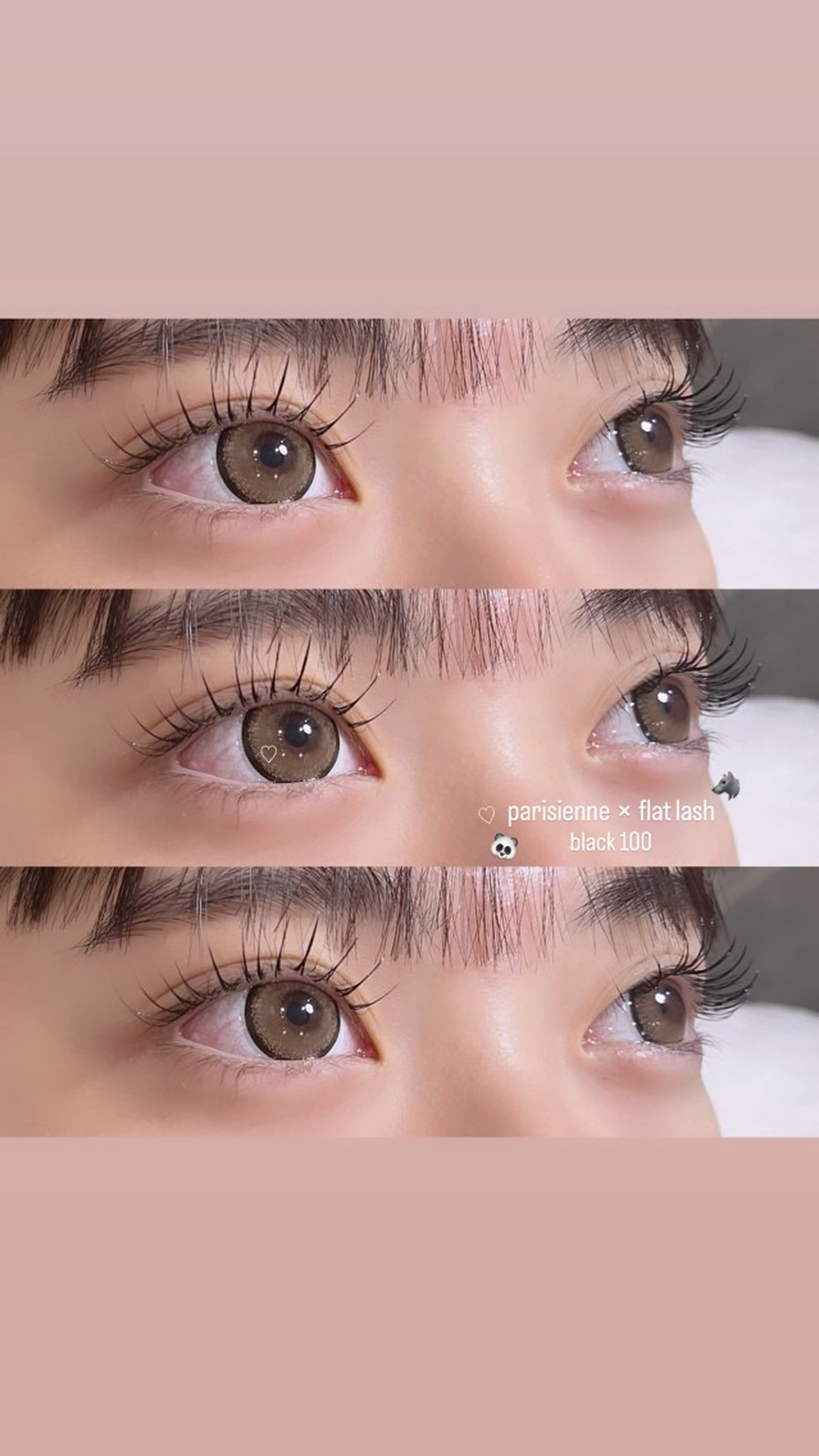 マツエク・マツパ Rinka/束感/L ED/Lカール🎀‎のマツエク・マツパデザイン