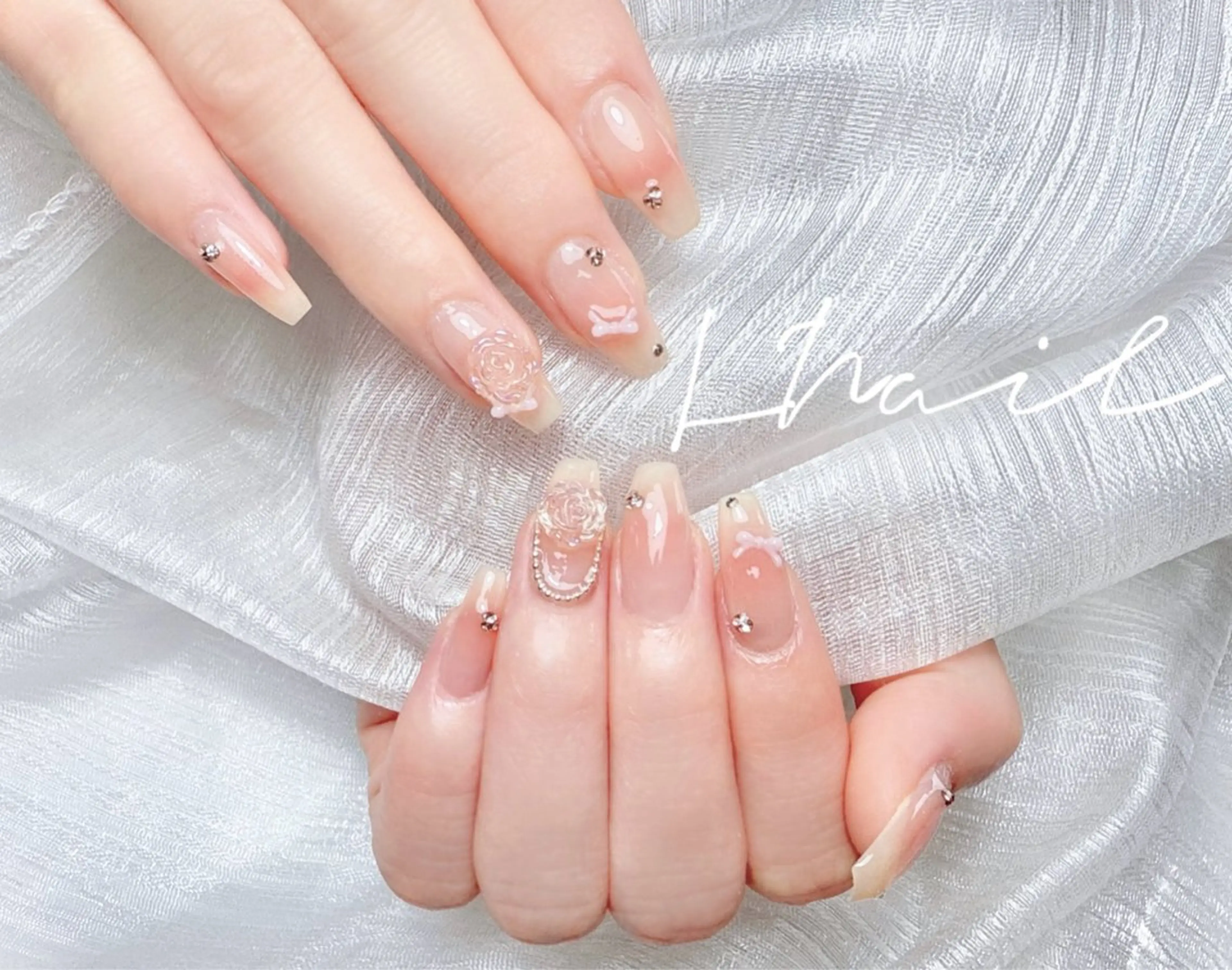 ネイル 持ち込み ハンドネイル ハンドケア L. Nailのネイルデザイン