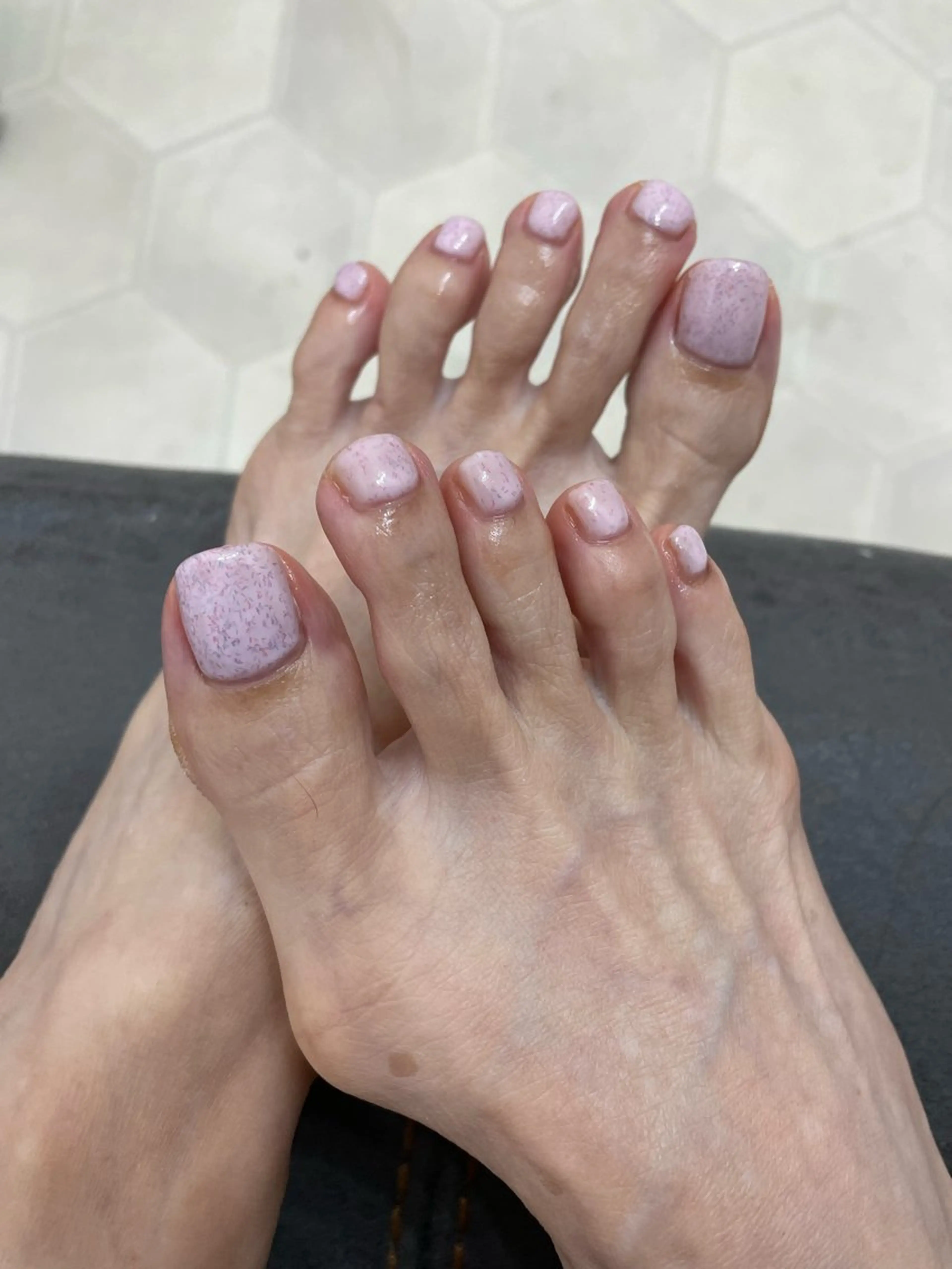 ネイル フットネイル ワンカラーネイル フットネイル SweetOlive Chinatsuのネイルデザイン