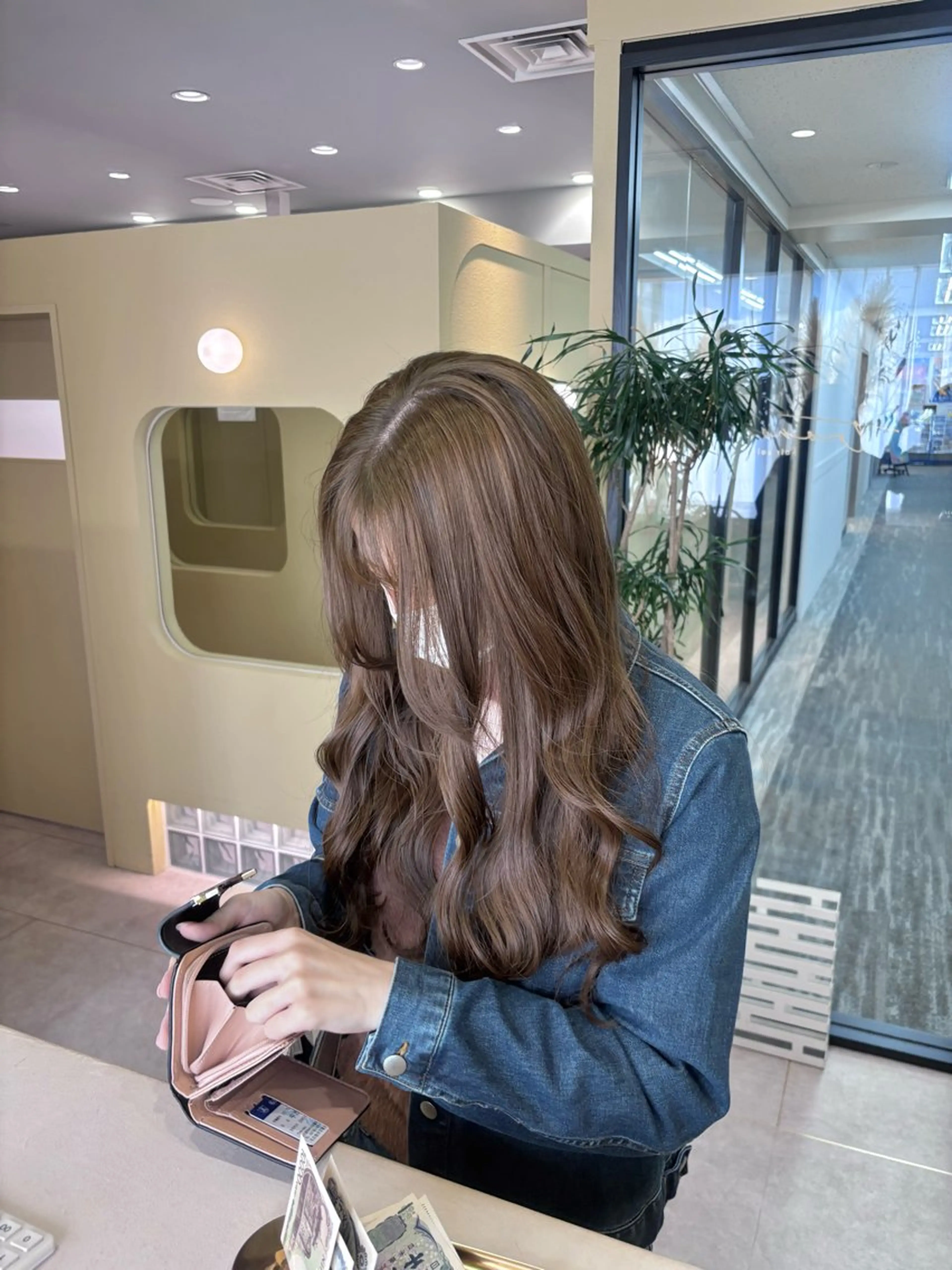 ロング カット ヘアカラー SABO /透明感カラー/美髪のヘアスタイル