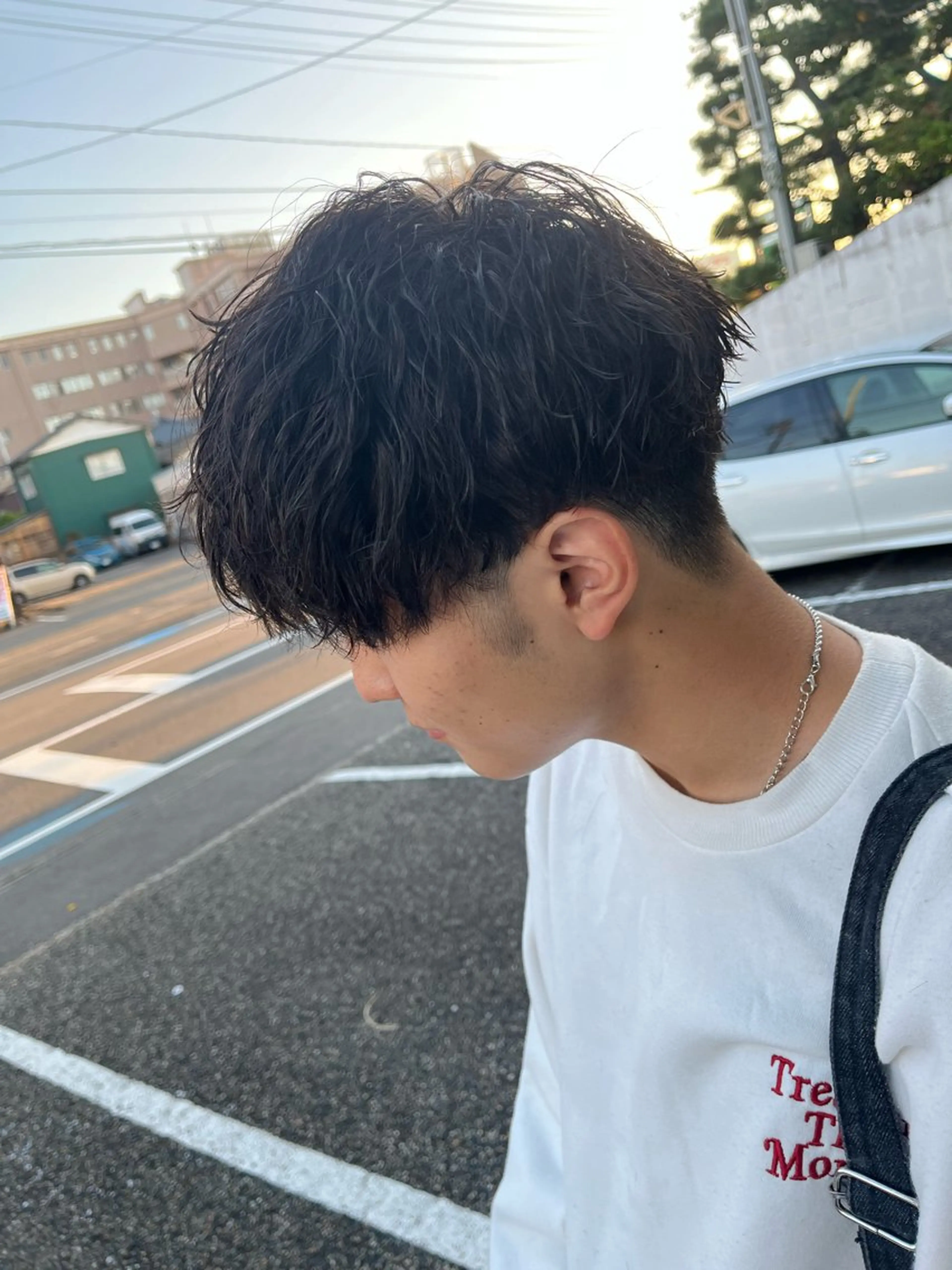 ミディアム パーマ パーマが得意な【最高 悠斗】のヘアスタイル