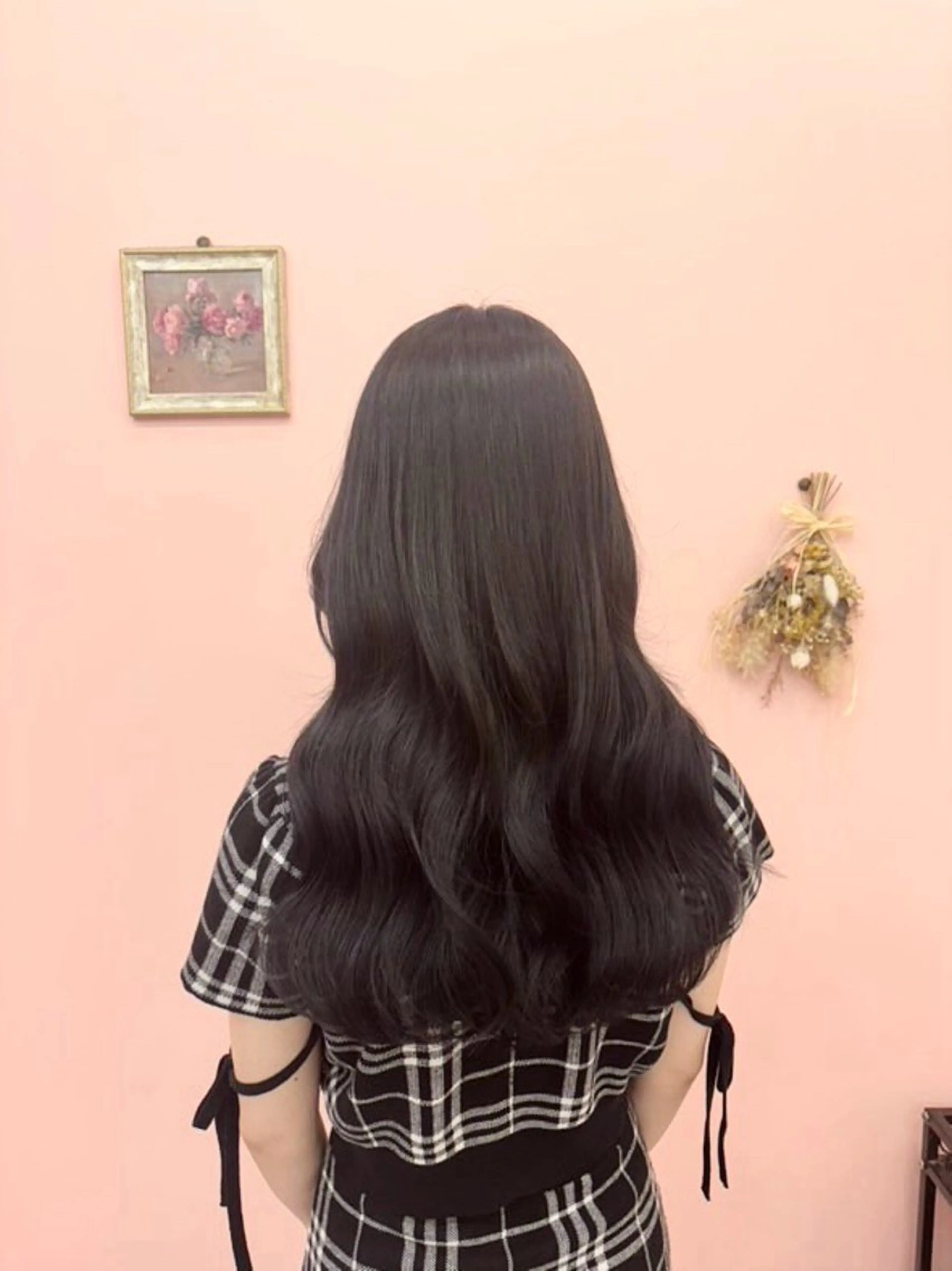 ロング カラー 山本 史奈のヘアスタイル