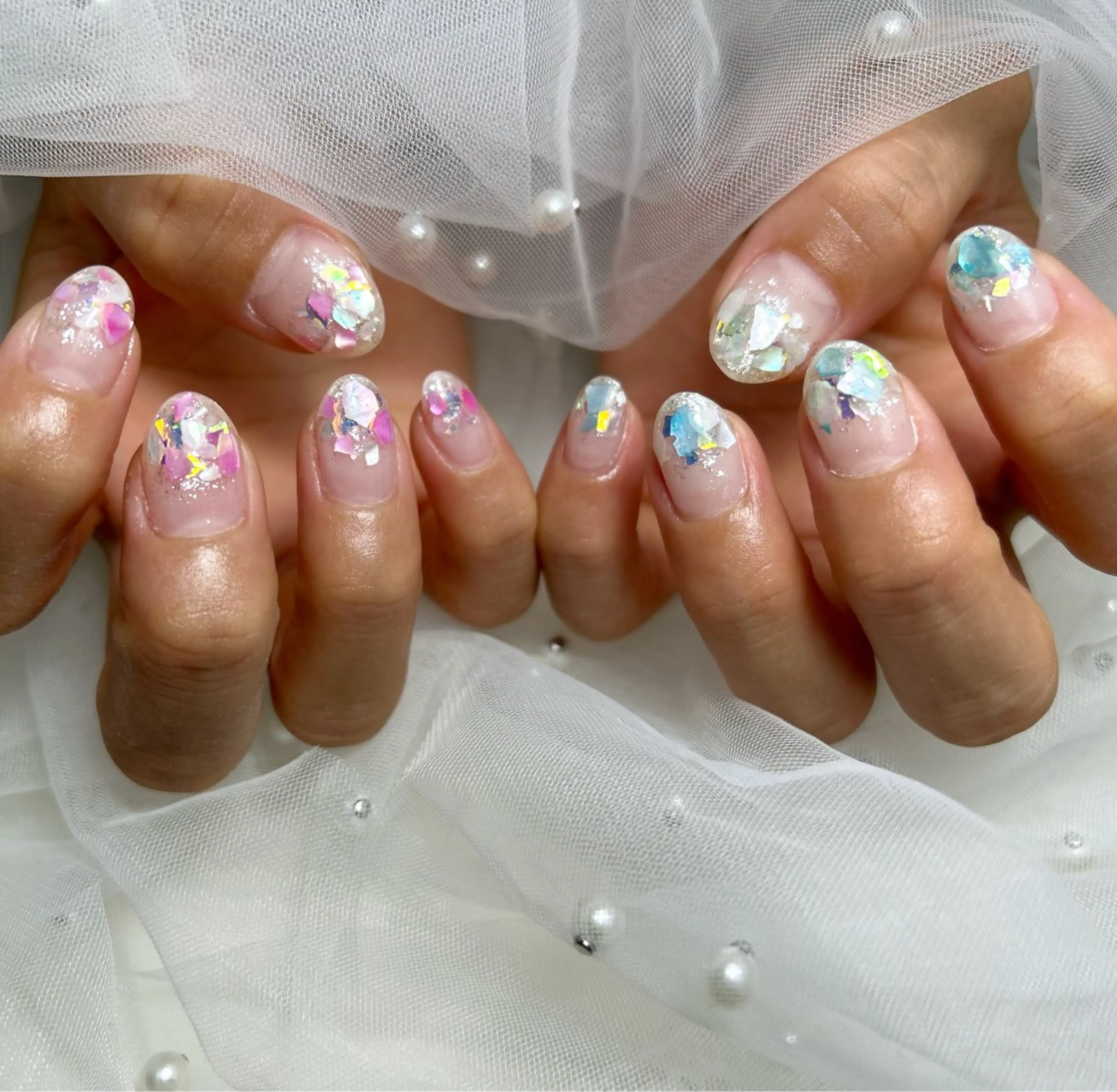 ネイル ハンドネイル フットネイル ✴︎ Delightのネイルデザイン