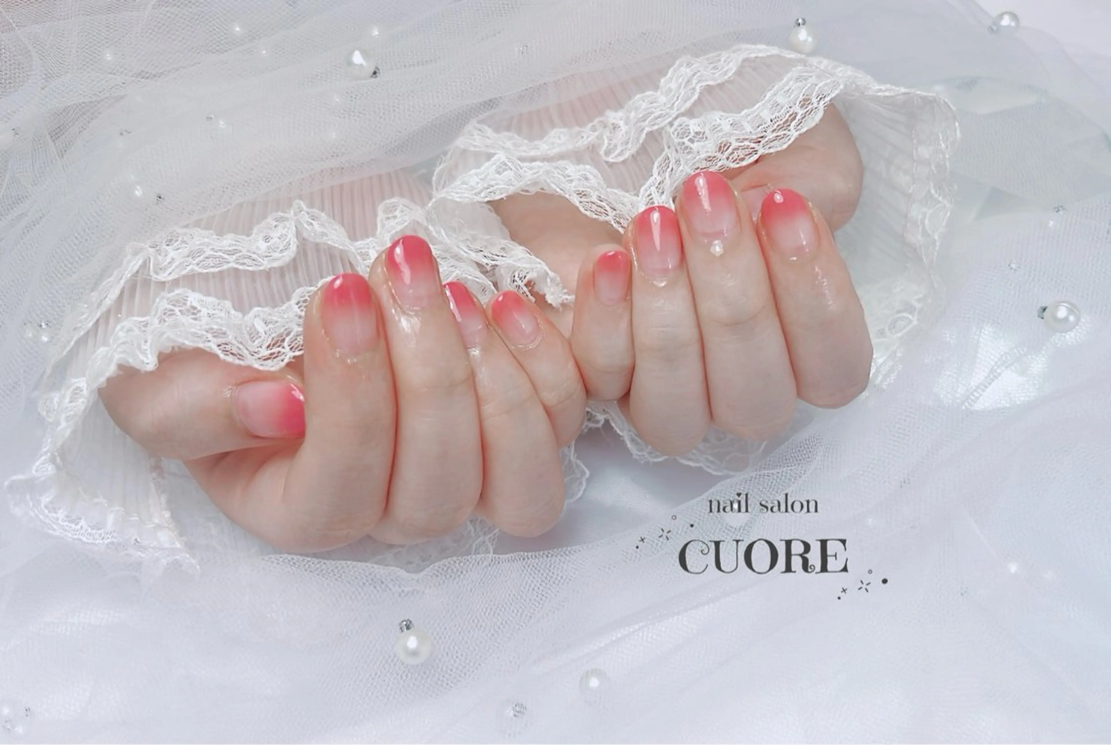ネイル グラデーション ハンドネイル nail salon CUOREのネイルデザイン