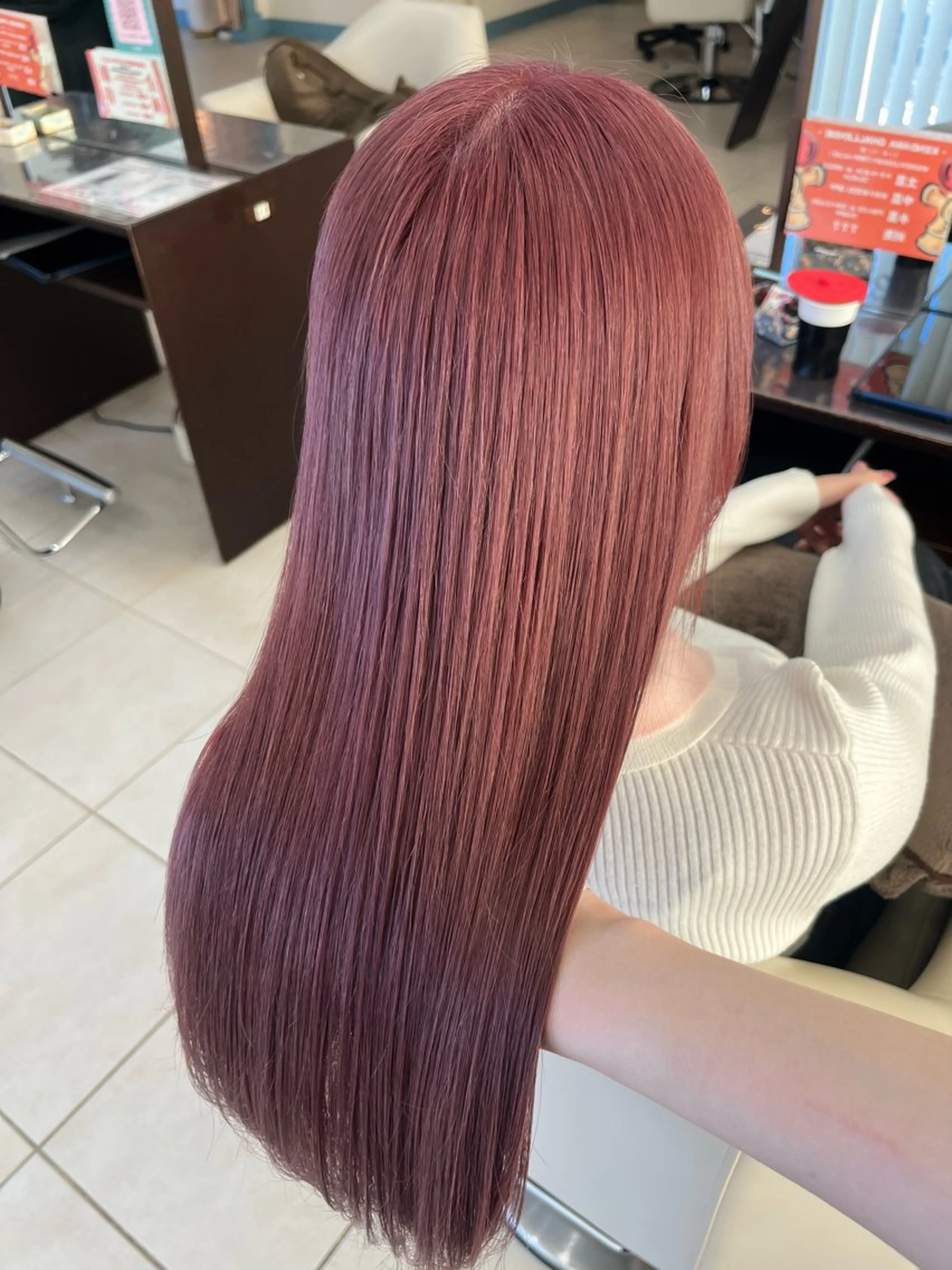 ロング カラー 💎ハイトーン‪× 透明感カラー Rioのヘアスタイル