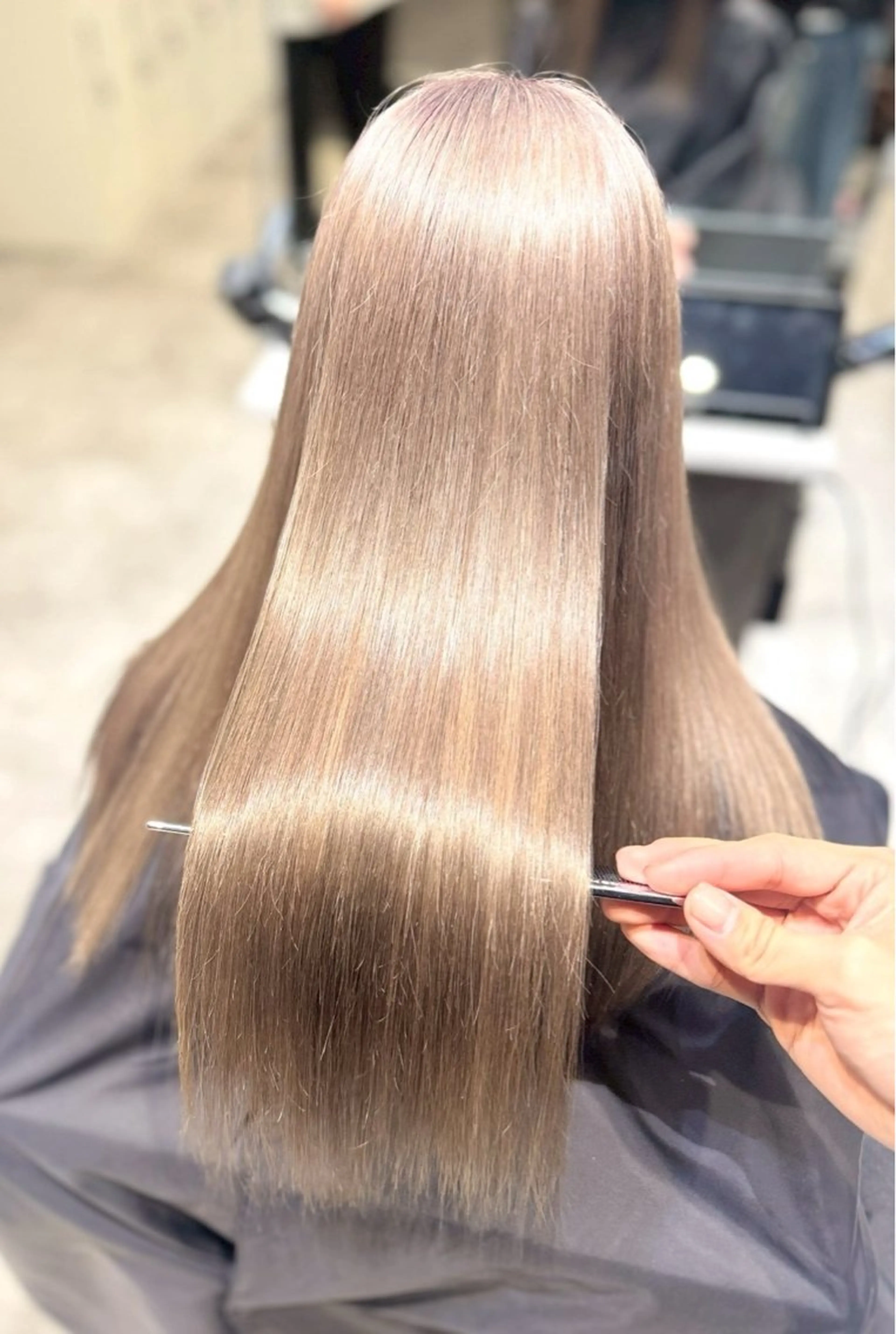 美髪矯正+艶髪トリートメント✨の写真