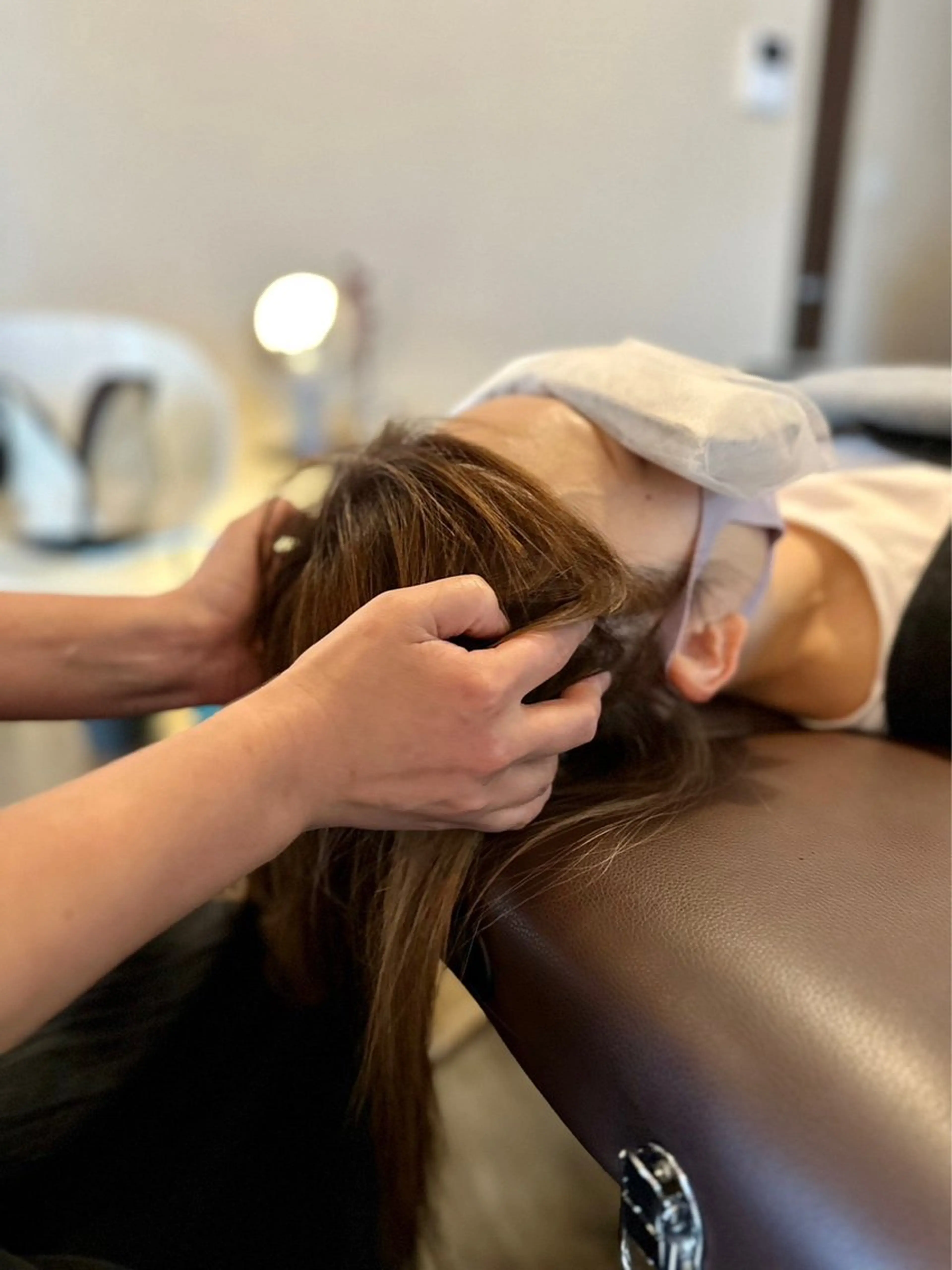 【✨ミニモ限定✨】極上ヘッドスパ(40min)🌱睡眠の質向上✖️疲労回復🌱極上の気持ち良さです♪の写真