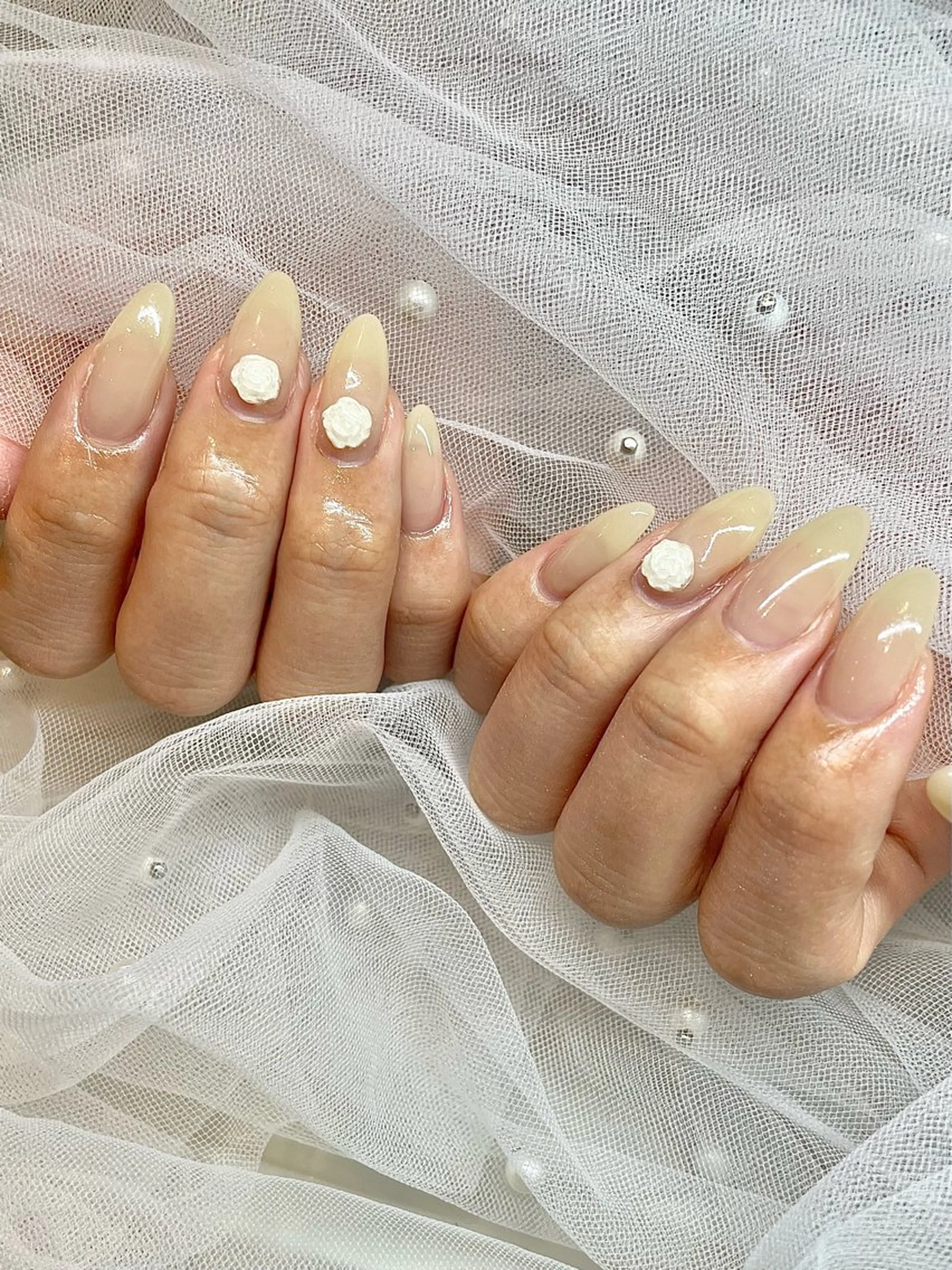 お爪に優しいGel-X長さ出し10本＋65分アートコース（2本相当）💫（パラジェル無料）の写真