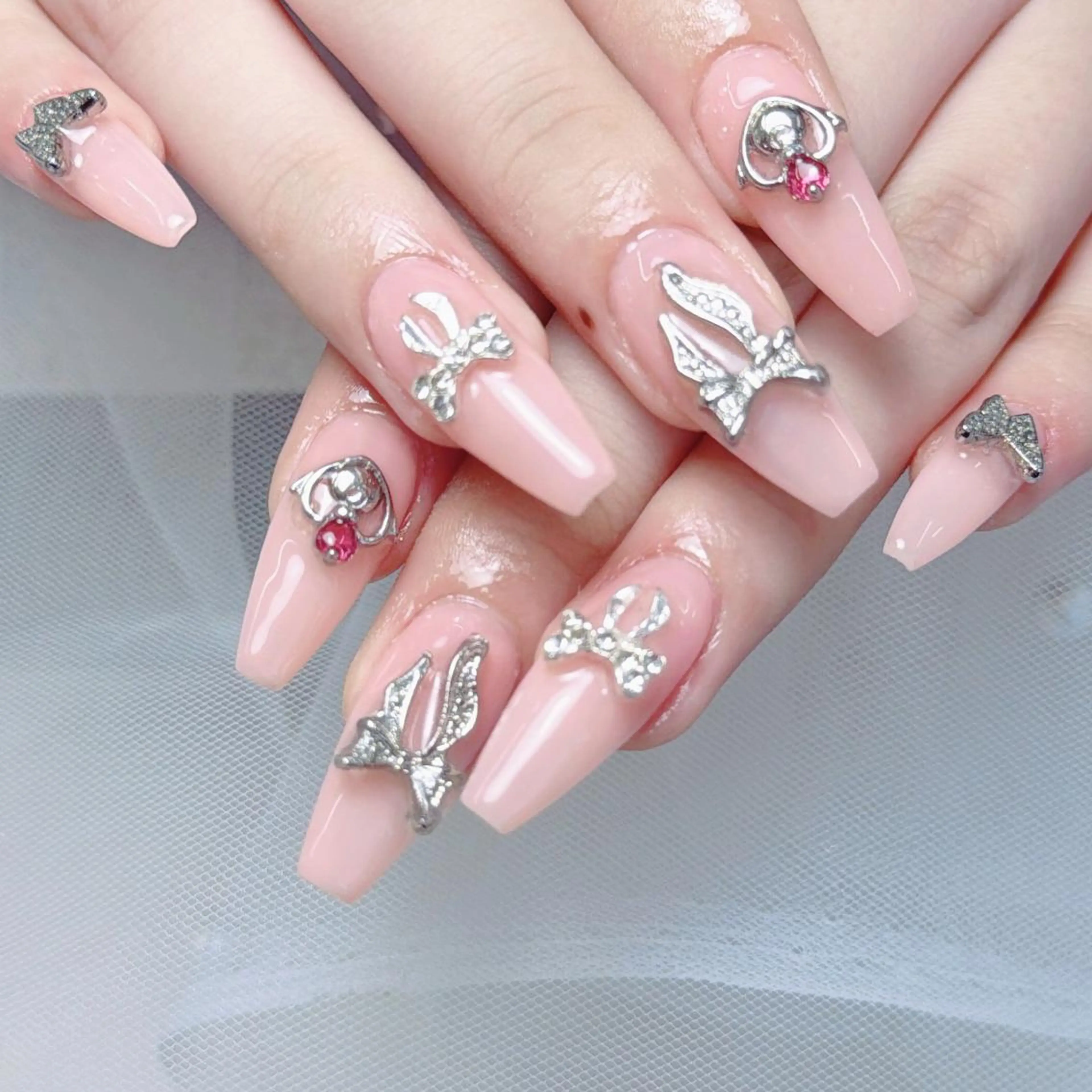 ネイル 七海🎀 💗のネイルデザイン