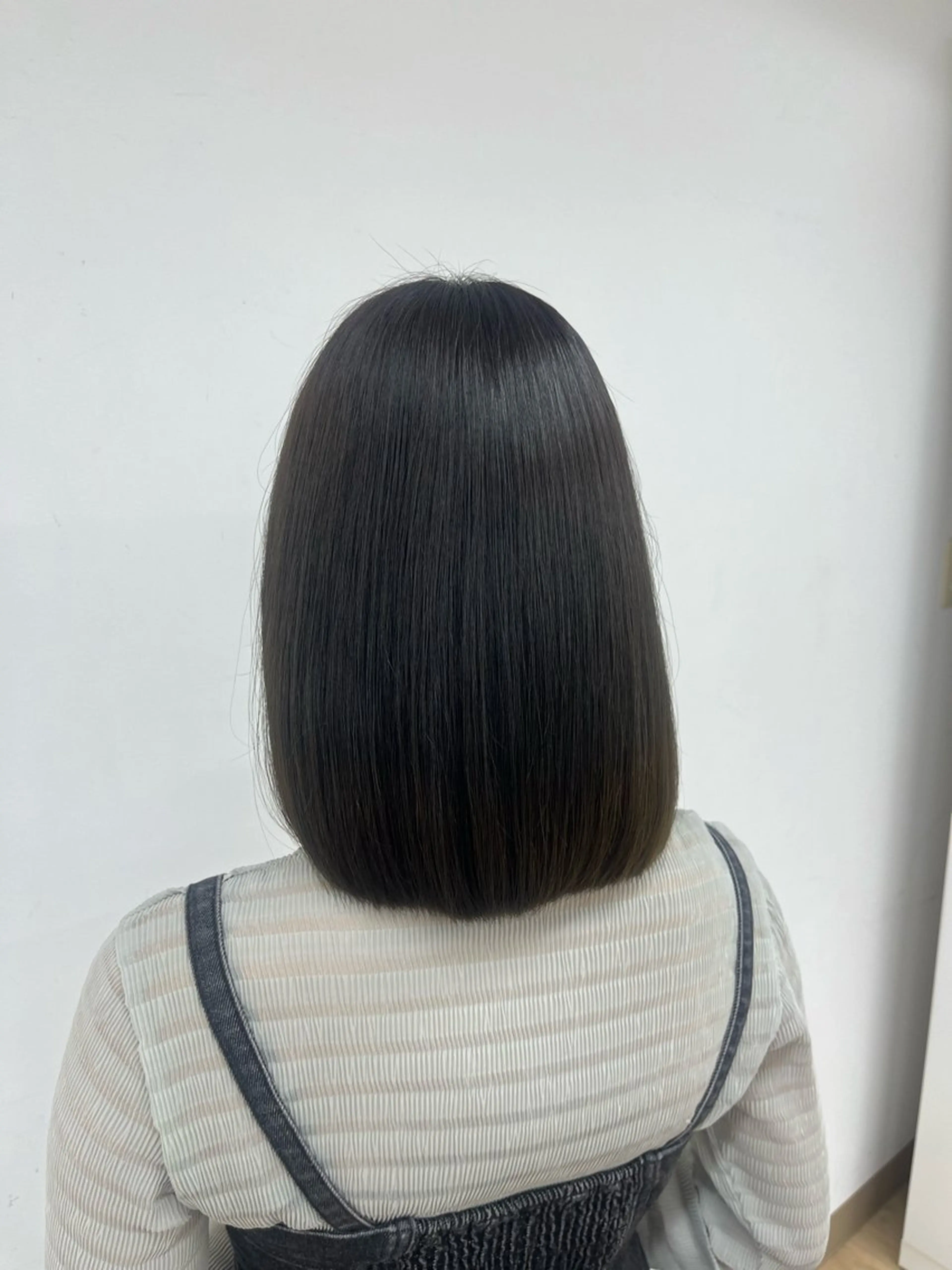 【ご新規様限定🌟】🖤暗染めカラー+2stepトリートメント🫧の写真