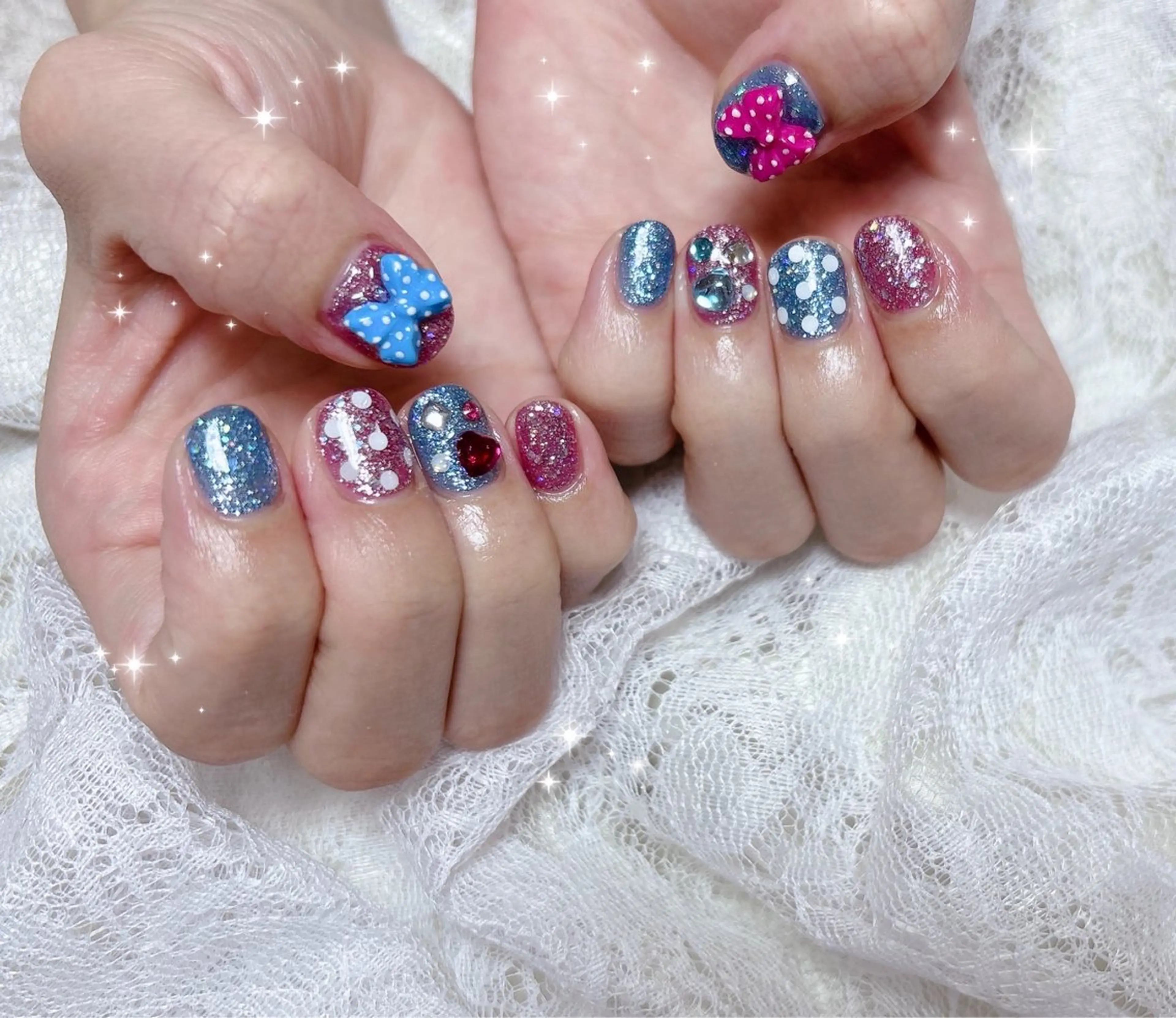 ネイル ハンドネイル FLARE NAIL フレアネイルのネイルデザイン