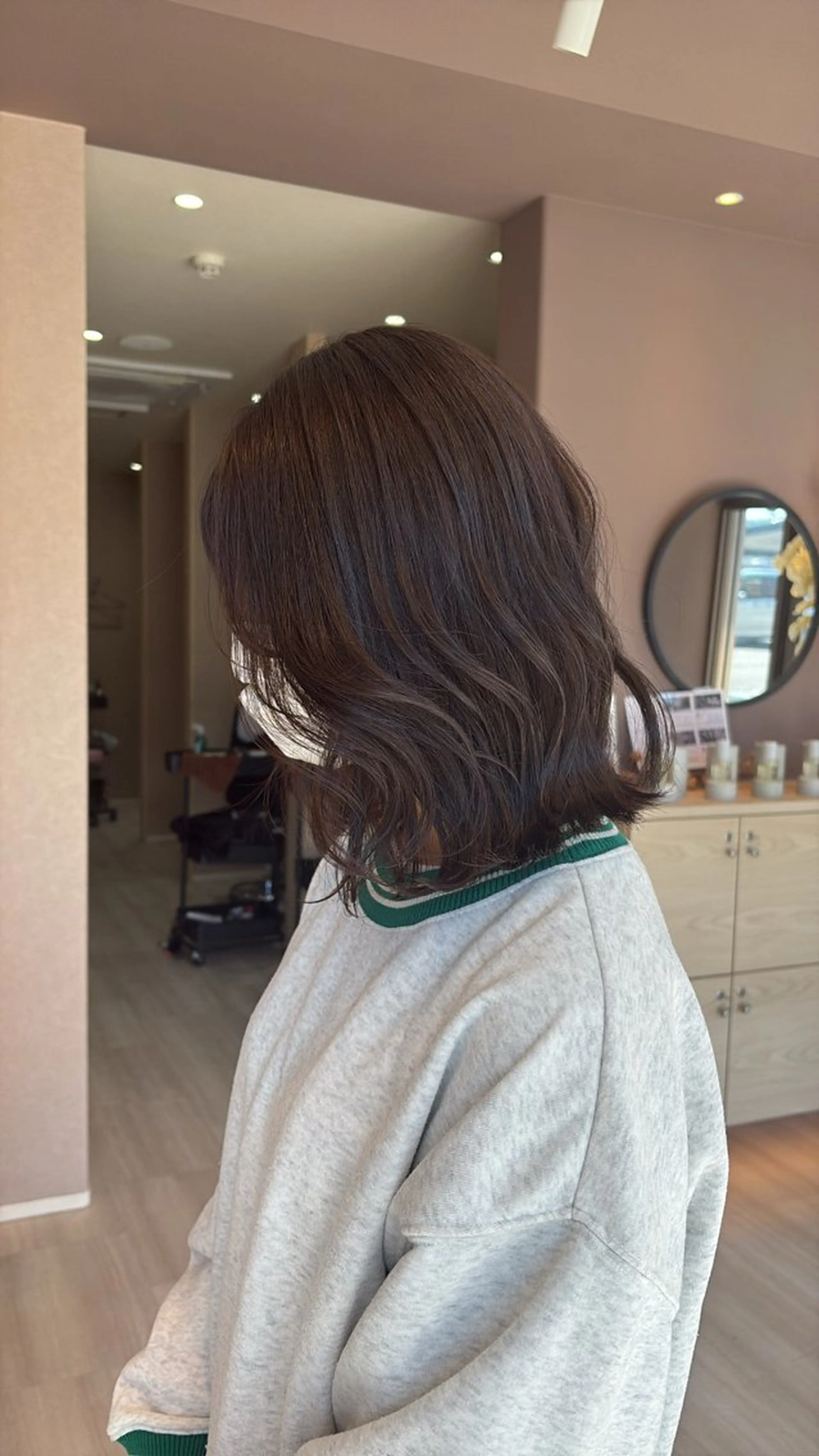 ミディアム カラー 岐阜/各務原 スタイリスト🎀のヘアスタイル