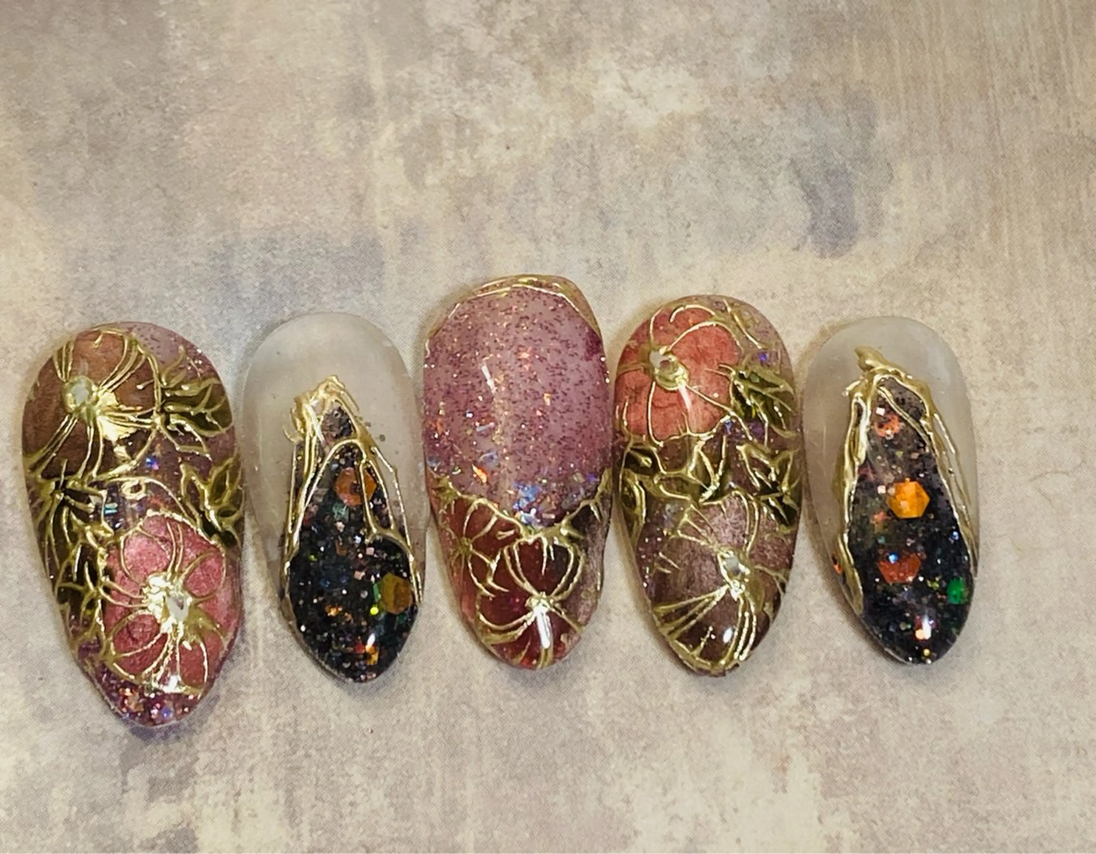 ネイル 夏ネイル 自宅ネイルサロン ♦️nuance♦️のネイルデザイン