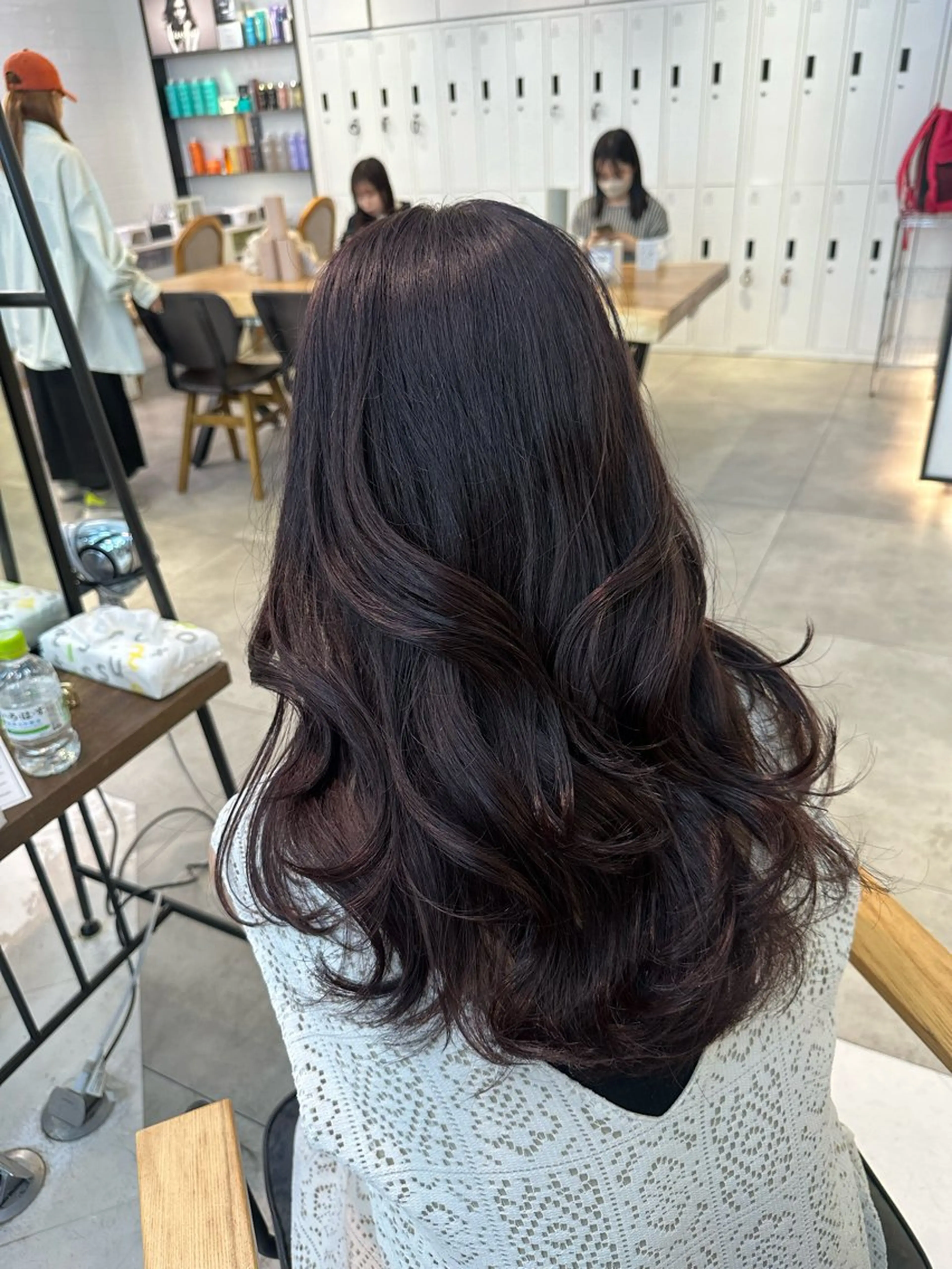 ロング カラー カット ヘアカラー 韓国ヘアメンズ・レデ ィース特化ミクのヘアスタイル