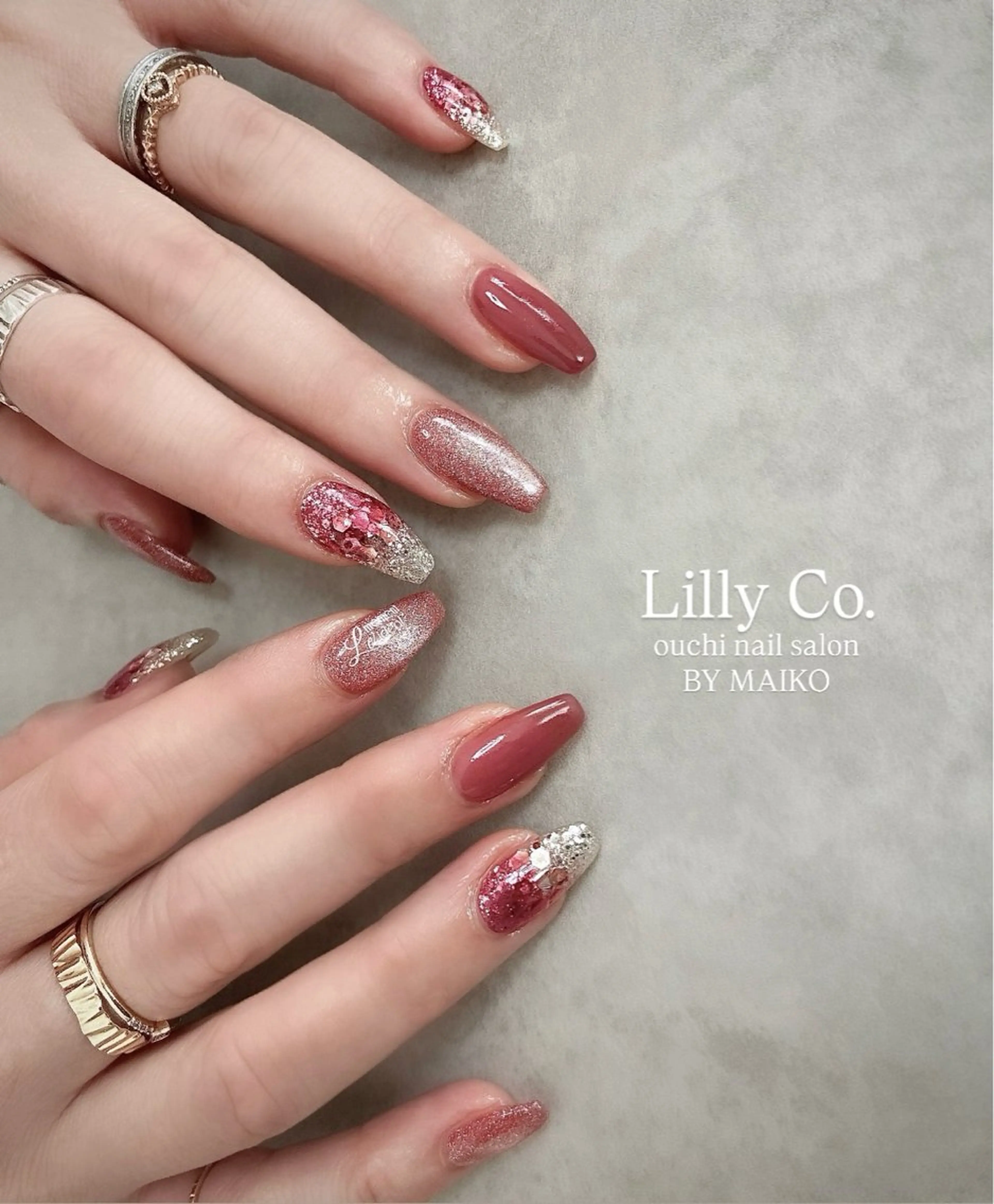 ネイル ハンドネイル ハンドケア Lilly Co.のネイルデザイン