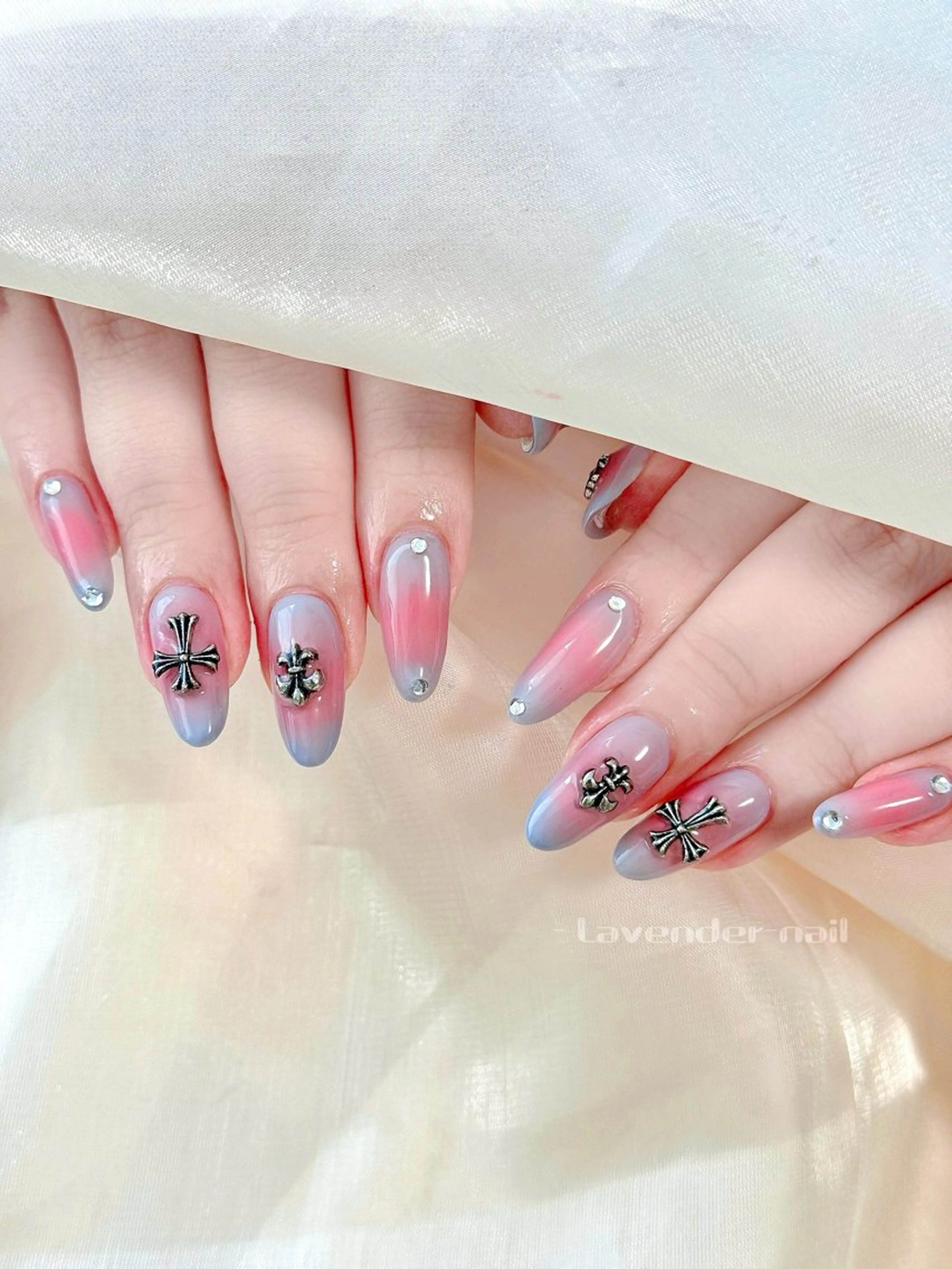 ネイル ハンドネイル Lavender nail·中島公園のネイルデザイン