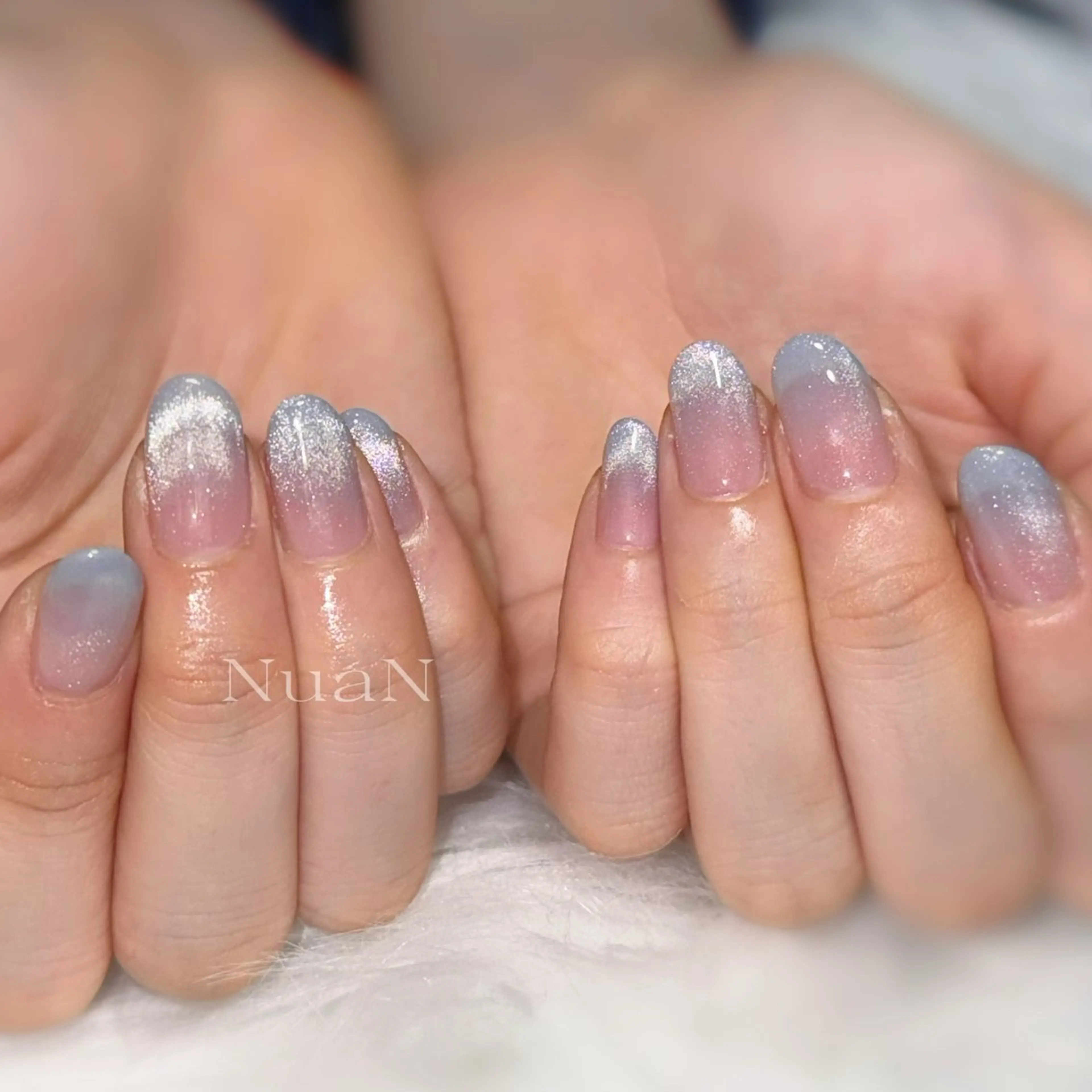 ネイル ハンドネイル NuaN ミニモ停止中のネイルデザイン