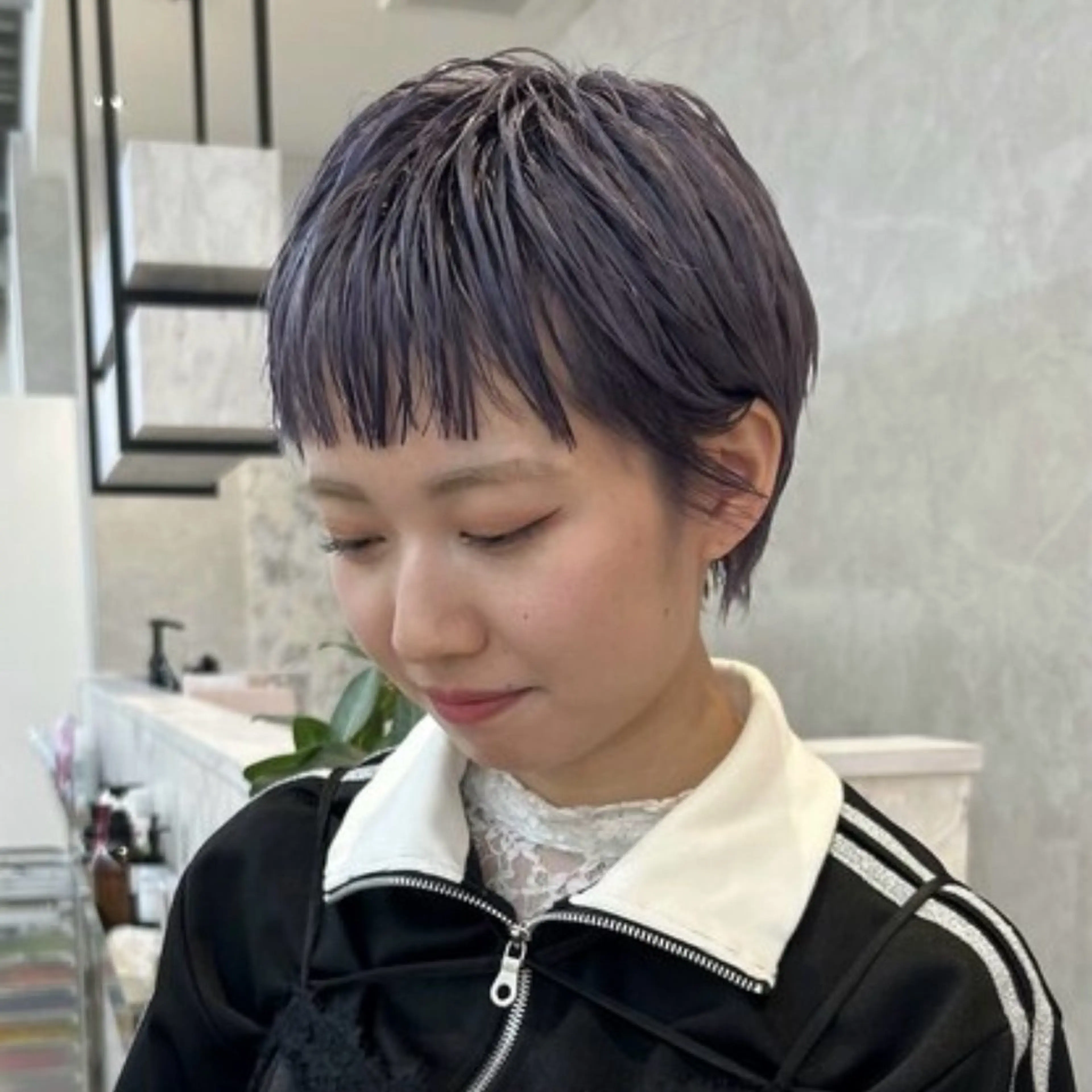 ショート カラー カット ヘアカラー トリートメント レイヤー/暖色カラー 🎀はるのヘアスタイル