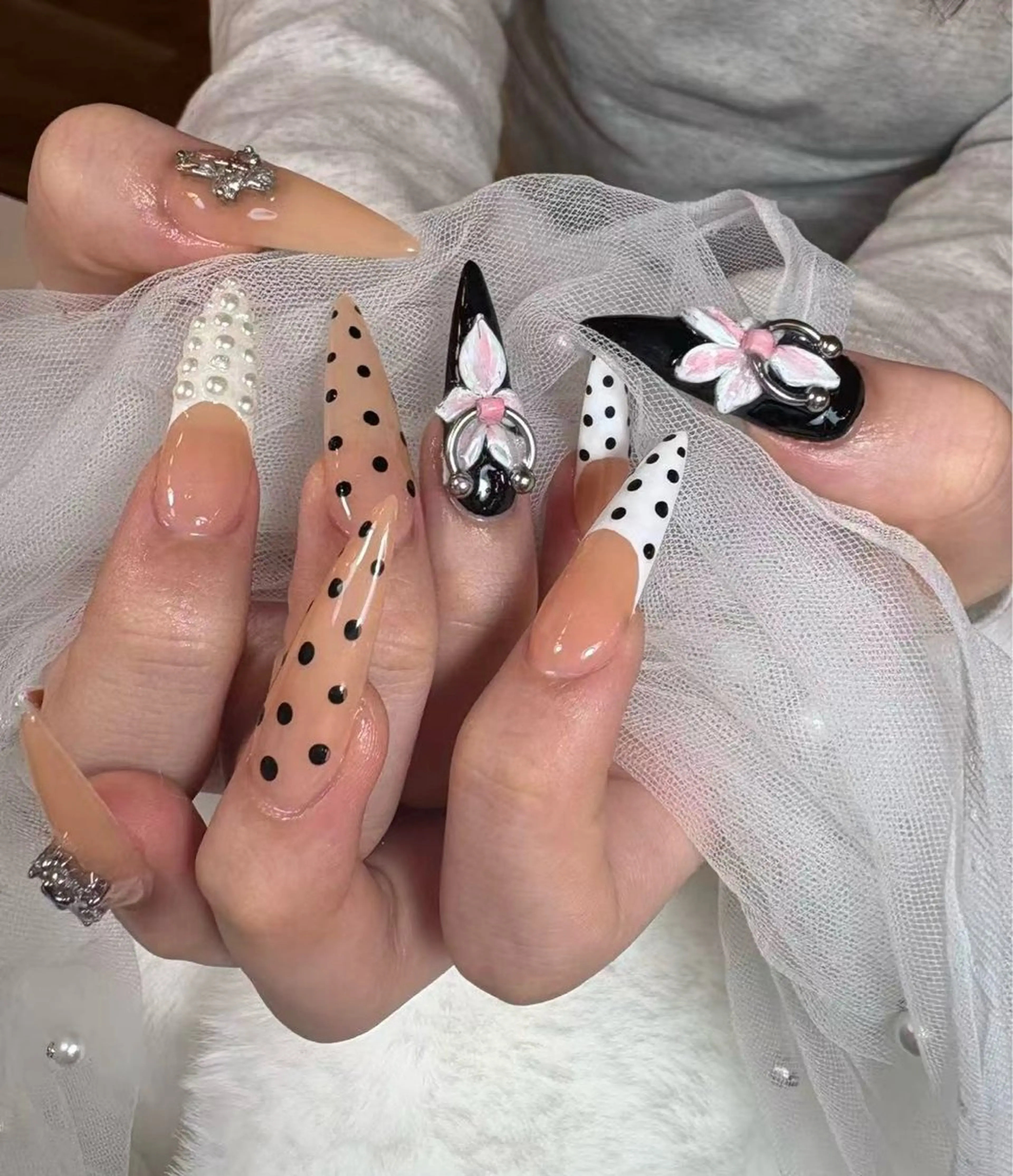 ネイル ハンドネイル リセス 高田馬場💎のネイルデザイン