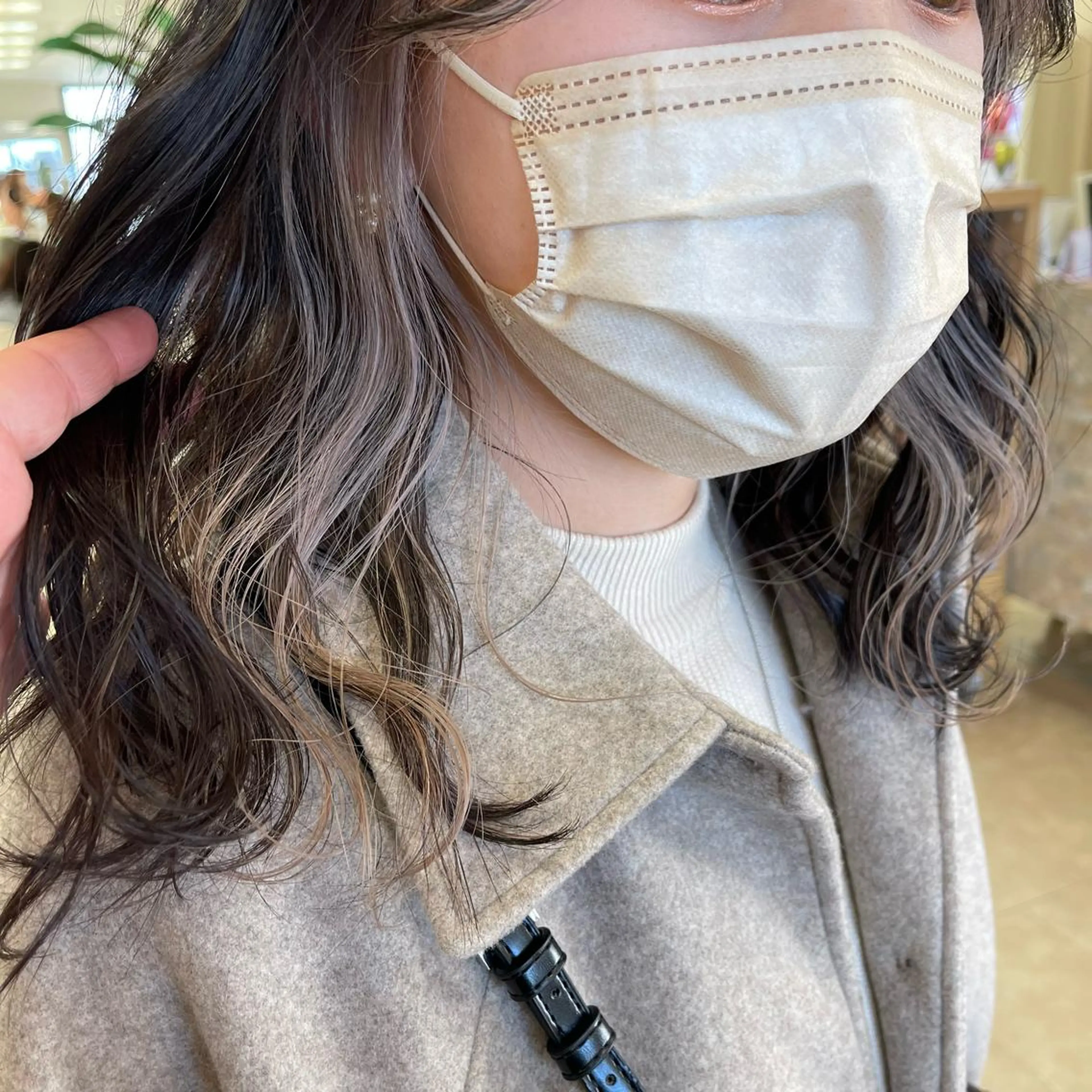 ミディアム カラー 髪質改善・縮毛矯正 年間1500名担当♪のヘアスタイル