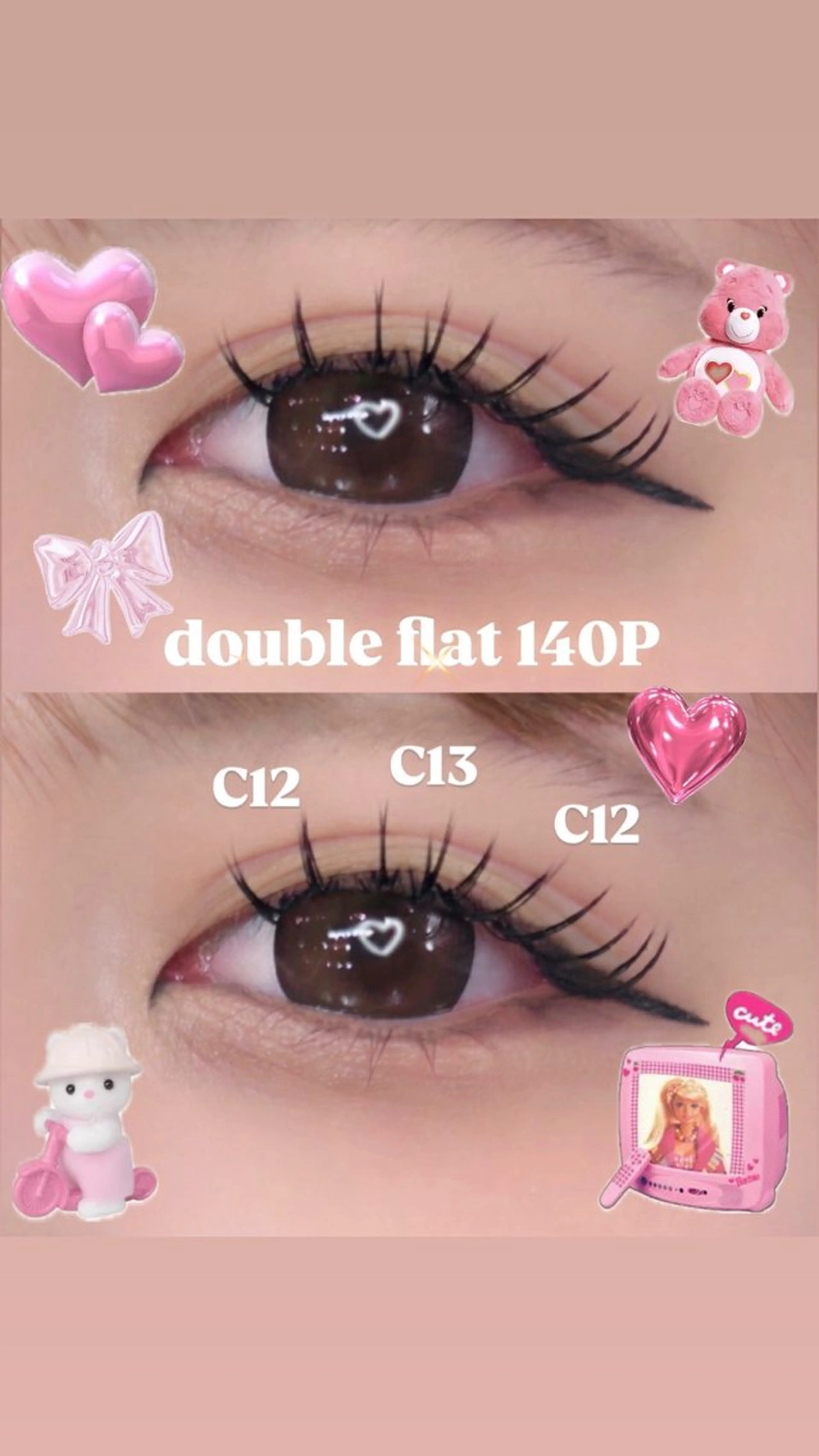 マツエク・マツパ VENUS BELT Ema🦋のマツエク・マツパデザイン