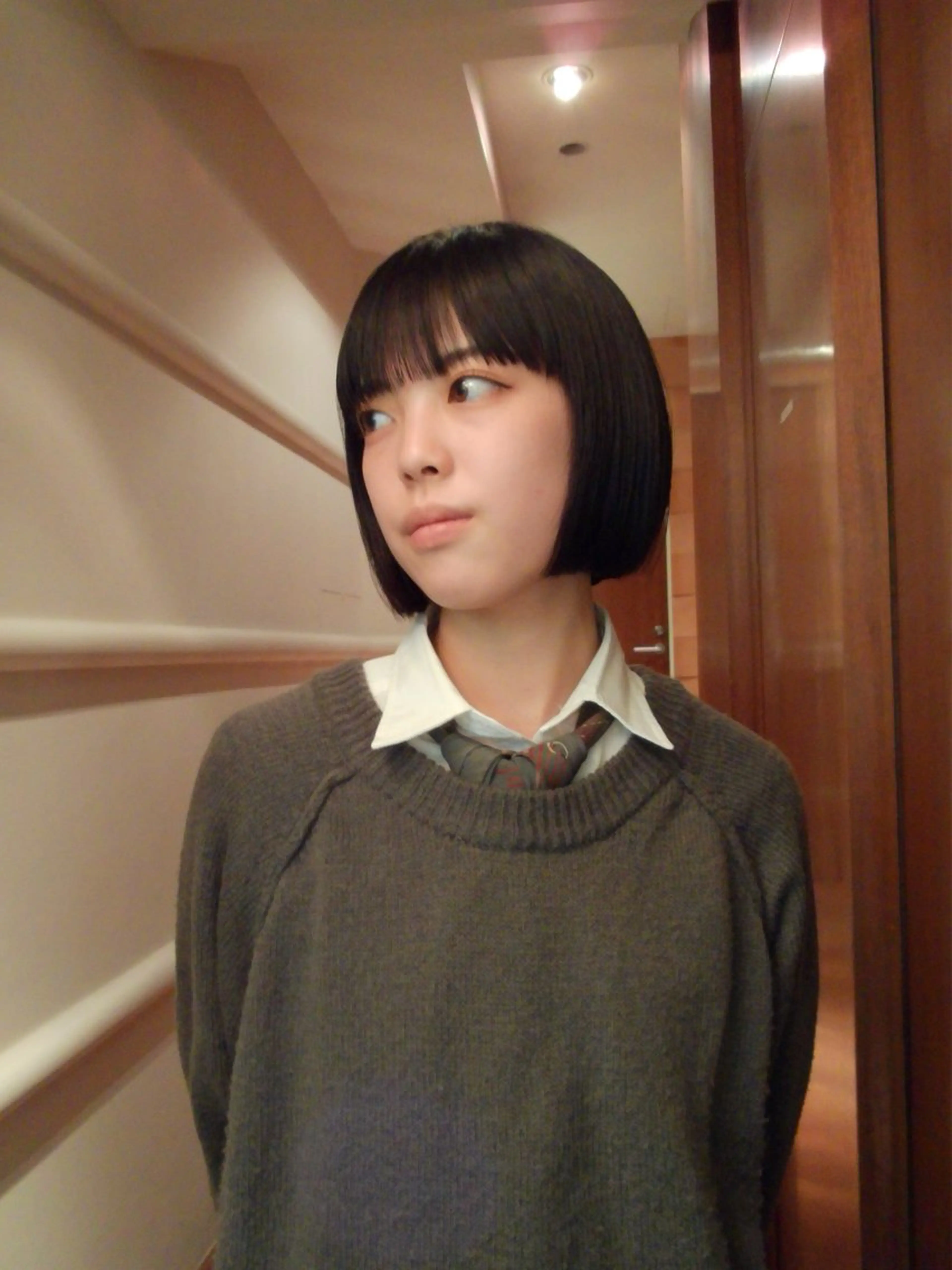 ショート ボブ 関端 優希のヘアスタイル