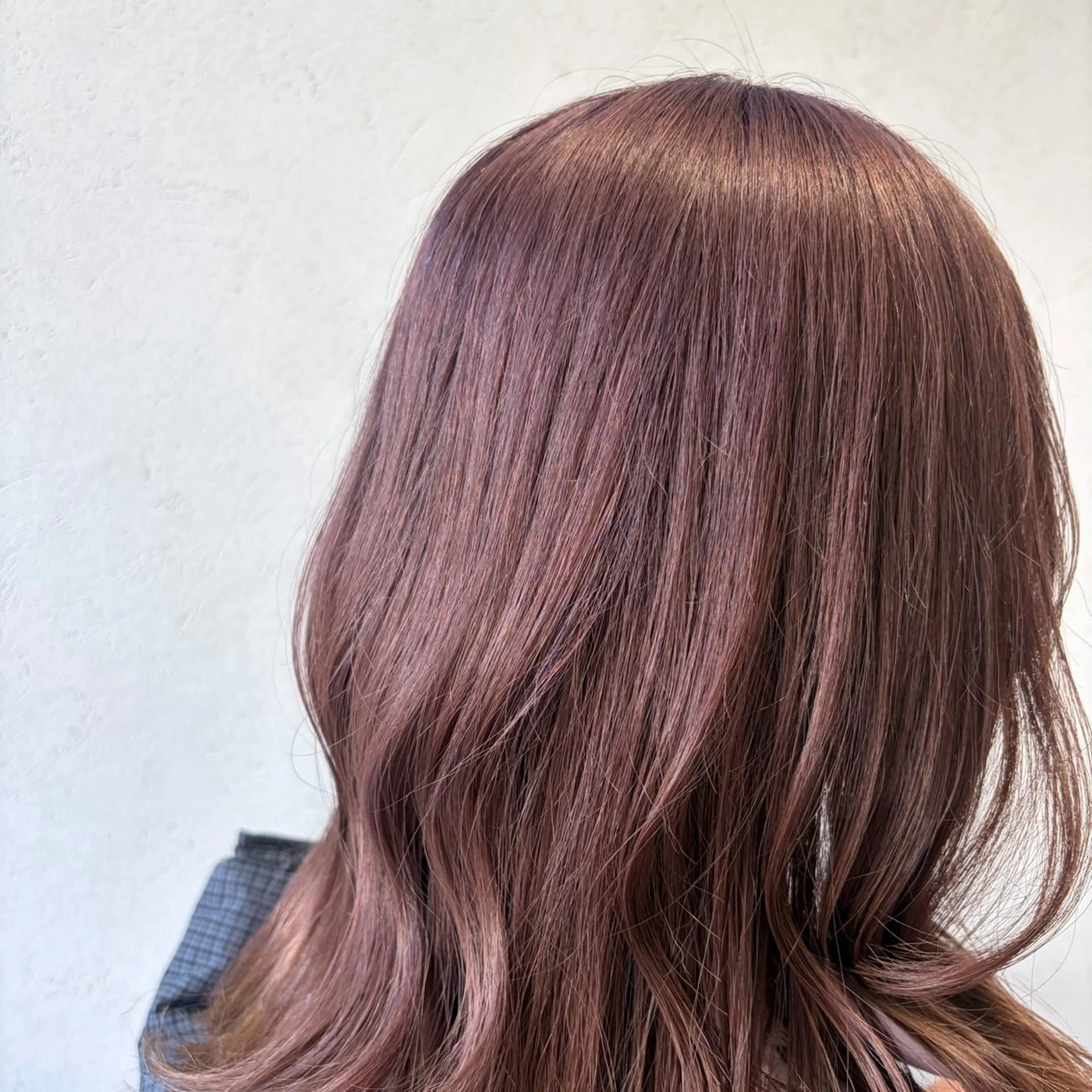 セミロング カット ヘアカラー ボブ/レイヤー/ ダブルカラー/みのりのヘアスタイル