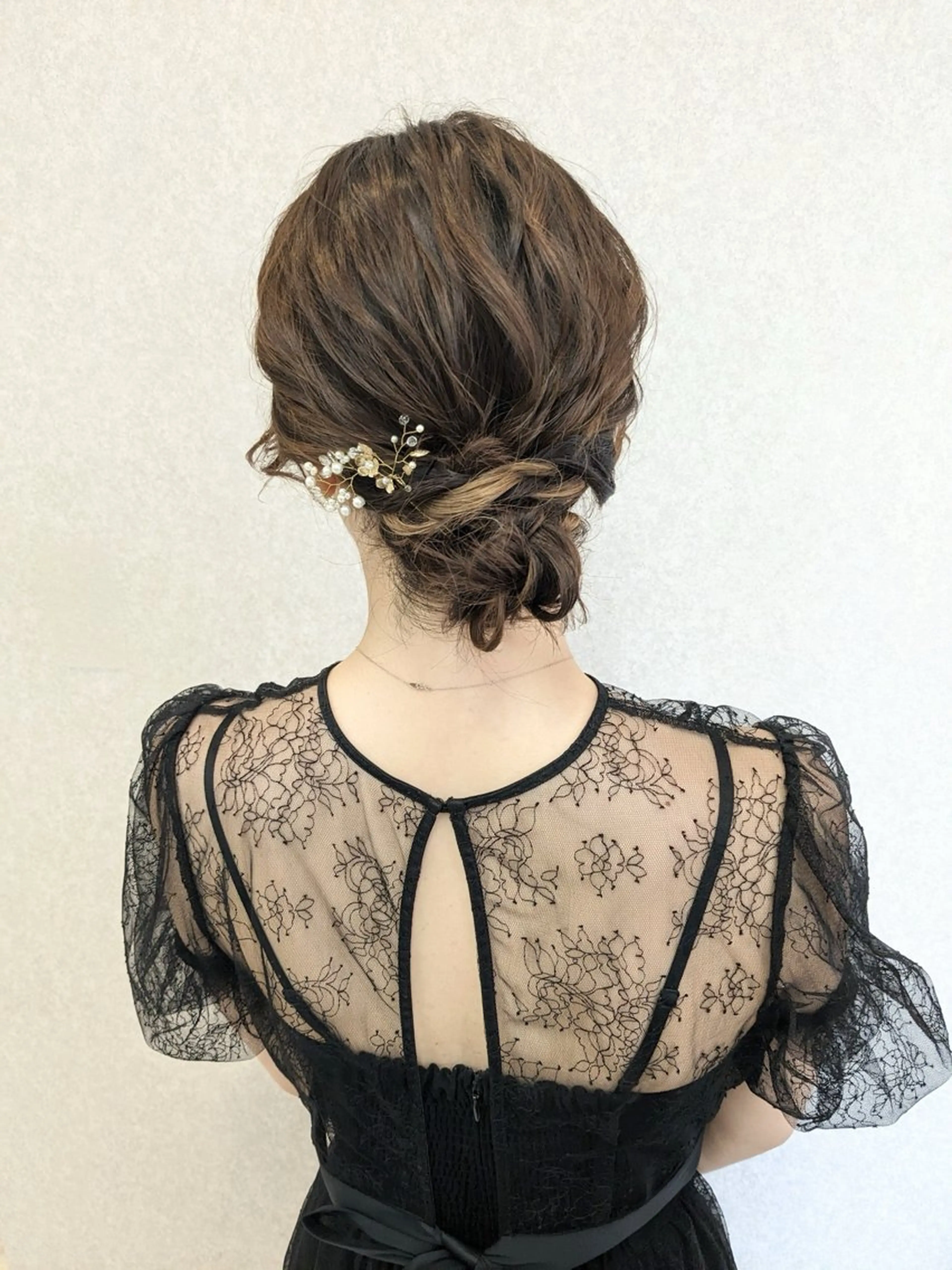 セミロング ヘアアレンジ ヘアセット miku ヘアセット/着付けのヘアスタイル