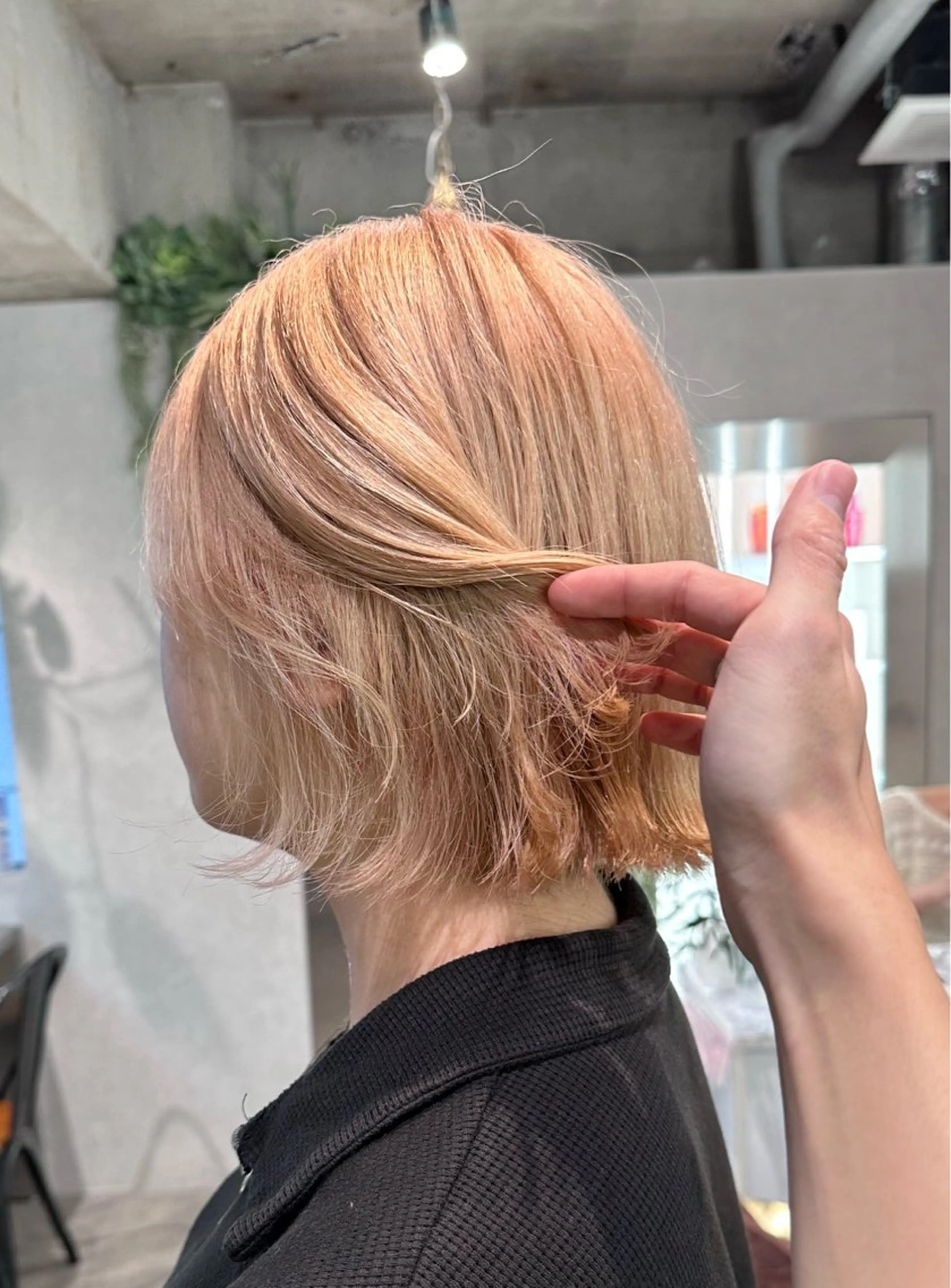 ミディアム カラー ヘアカラー お洒落カジュアル🍃 まなとのヘアスタイル