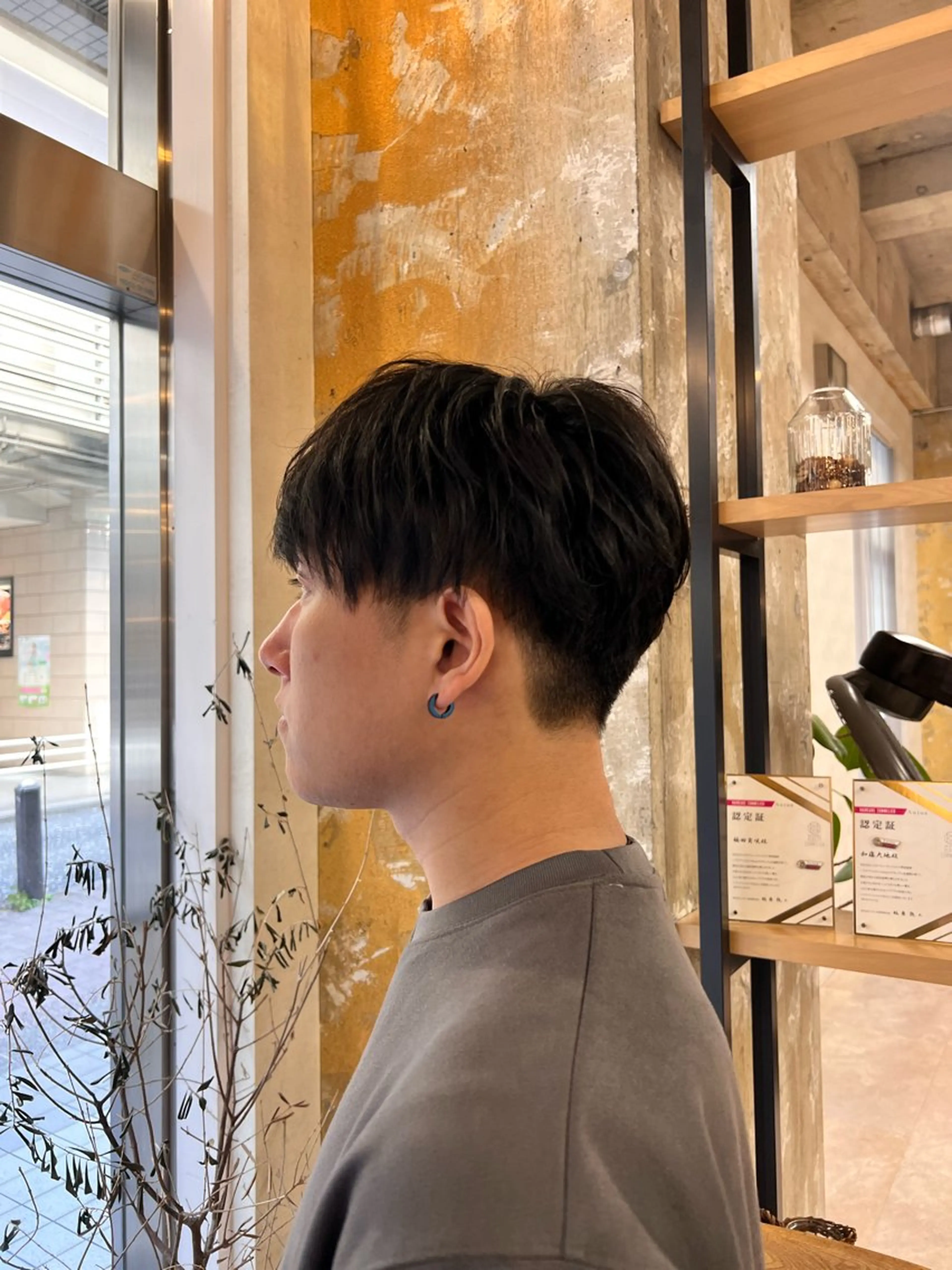 メンズ カット 髪質改善/レイヤー 暖色/shiinaのヘアスタイル