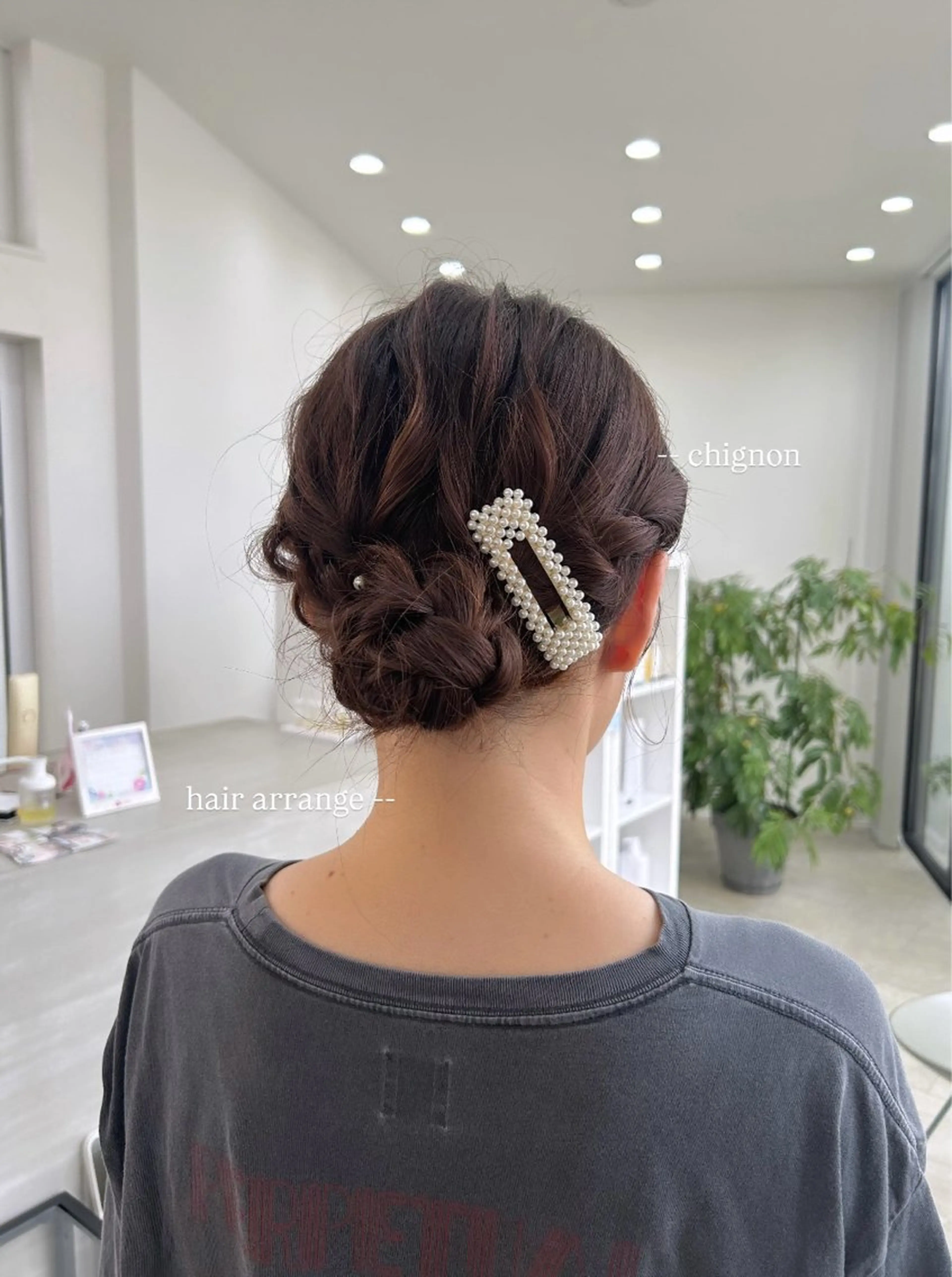 ロング ヘアセット suehiro yunaのヘアスタイル