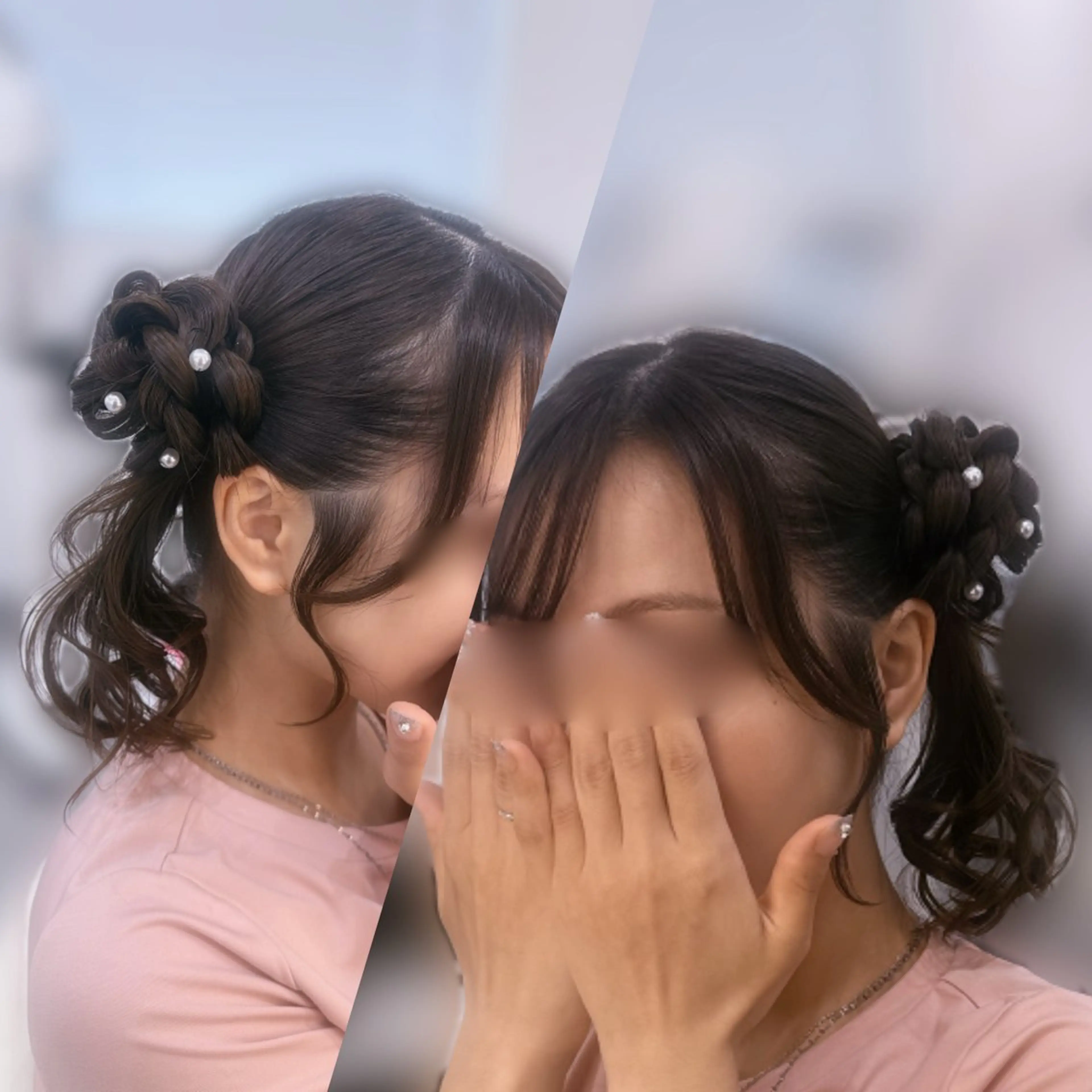 ヘアアレンジ ヘアセット 🤍AIRA🤍のヘアスタイル