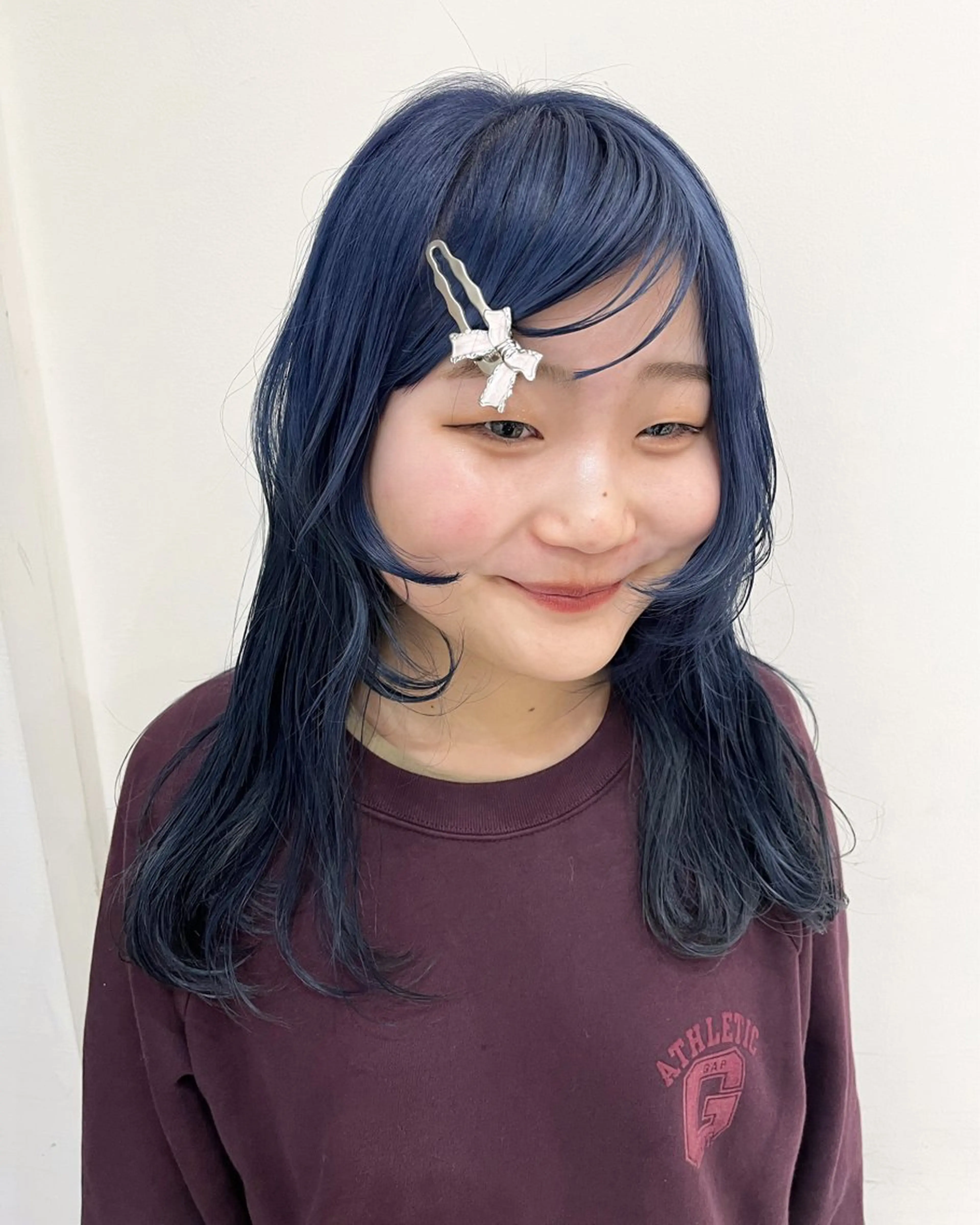 ミディアム 顔まわり🎀レイヤー 心斎橋【あやか】🎀のヘアスタイル