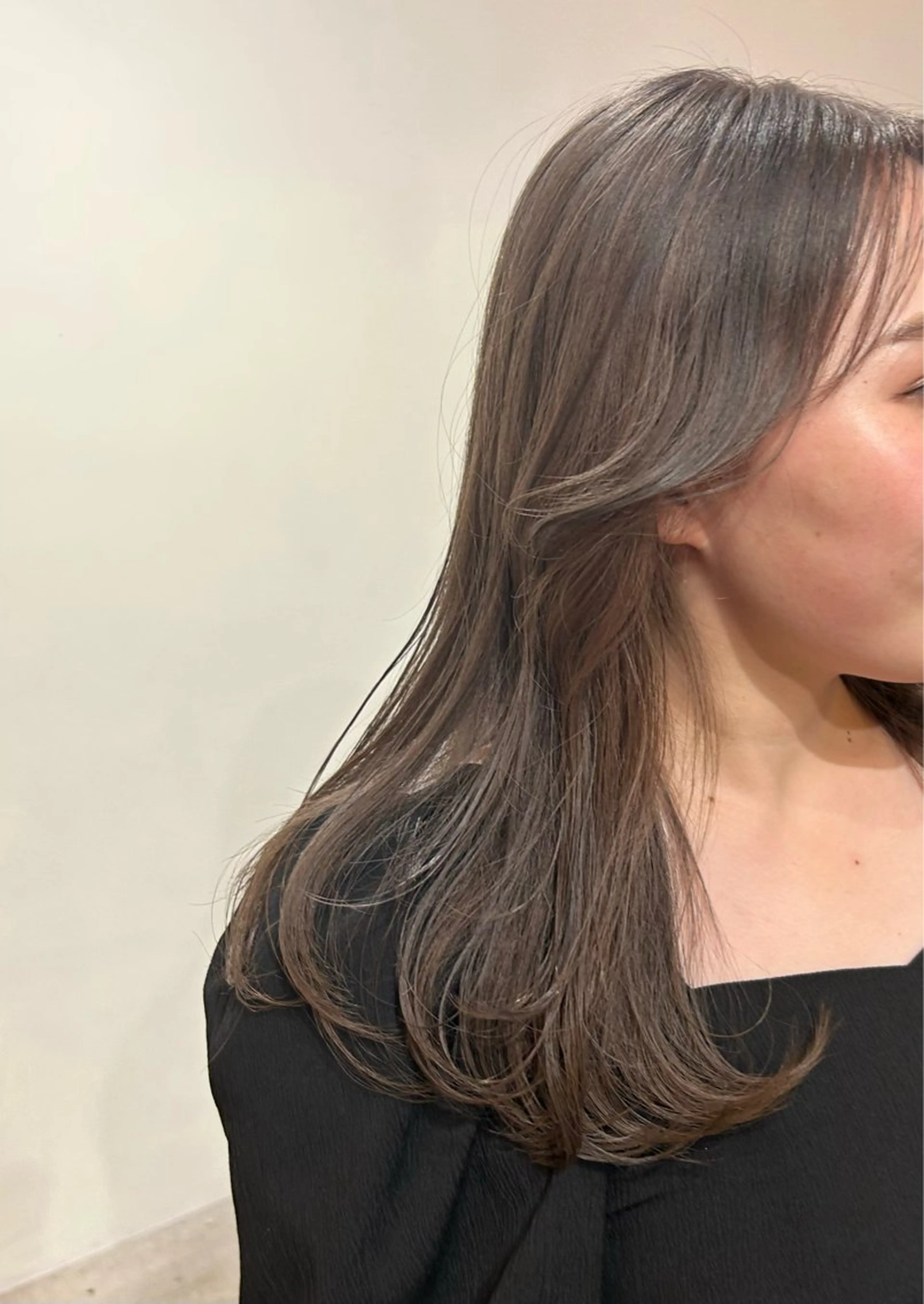 ミディアム ヘアカラー 梅田/透明感カラー /ひかるのヘアスタイル