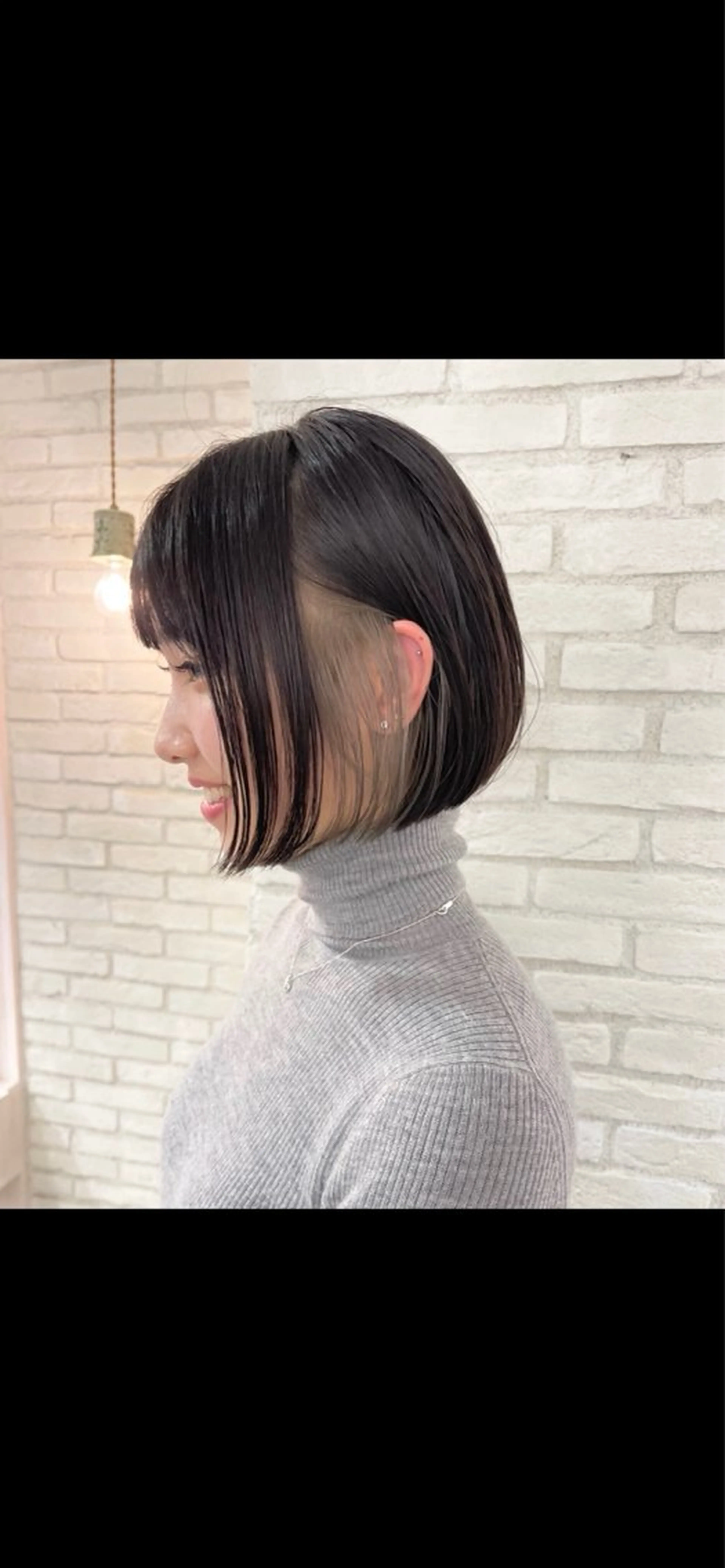ショート カラー ベージュカラー ブリーチ ケアブリーチ デザインカラー ダブルカラー カット ヘアカラー トリートメント TATSUブリーチ/ ミルクティーベージュのヘアスタイル