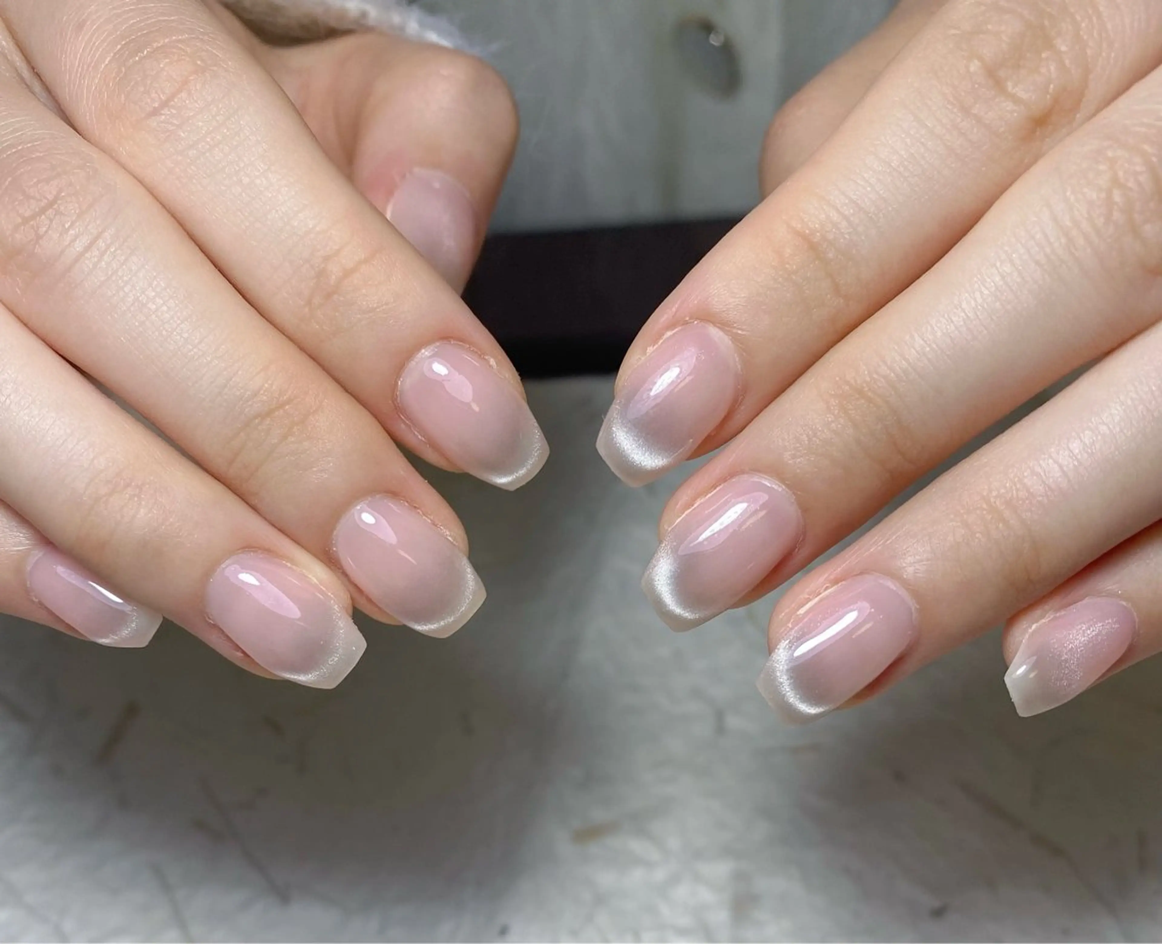 ネイル アートネイル フレンチネイル ジェルネイル グラデーション 韓国ネイル Nail Salon kihi大塚店のネイルデザイン