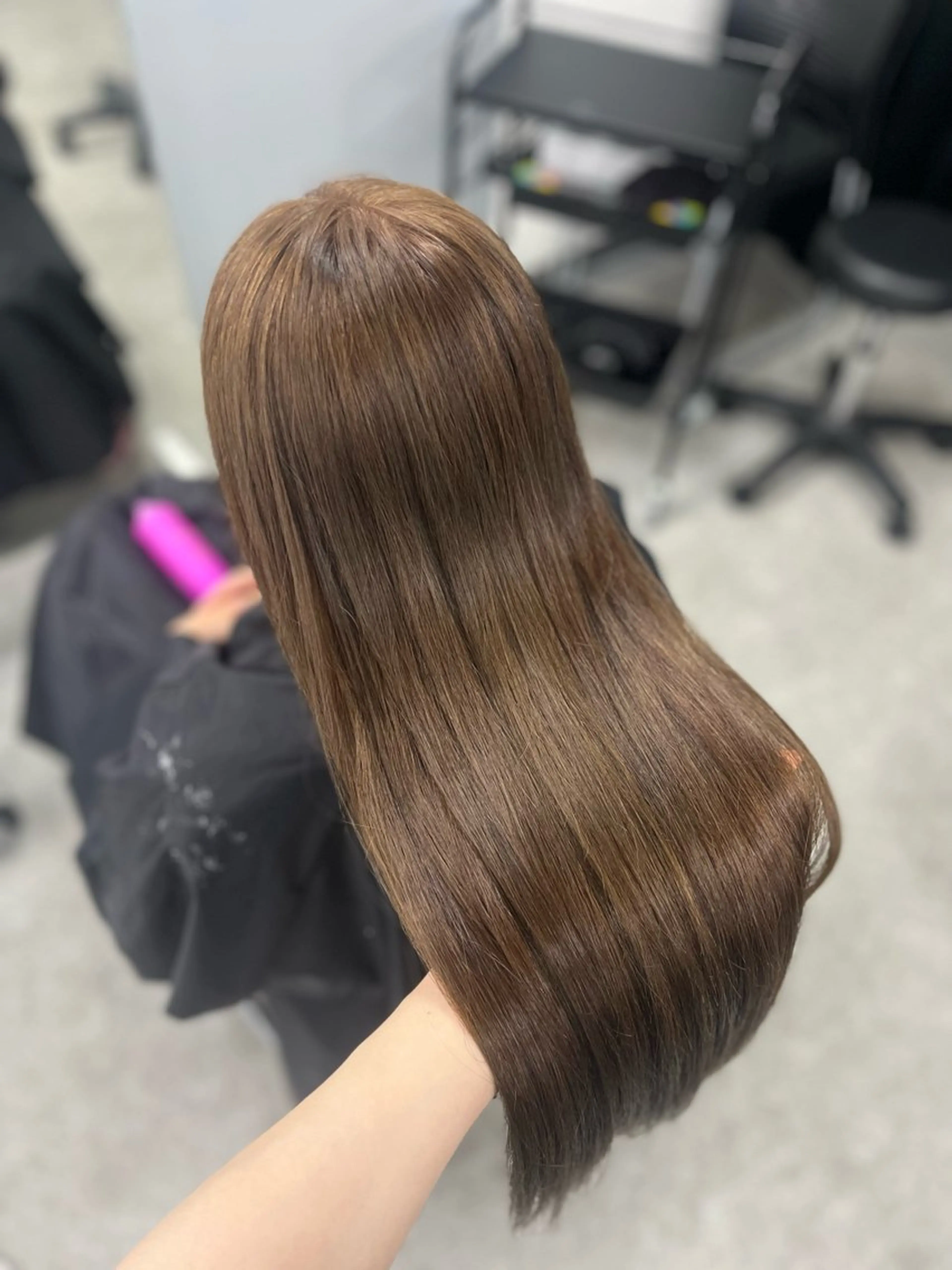 カラー ベージュ・ラベンダー カラー🎀りりのヘアスタイル