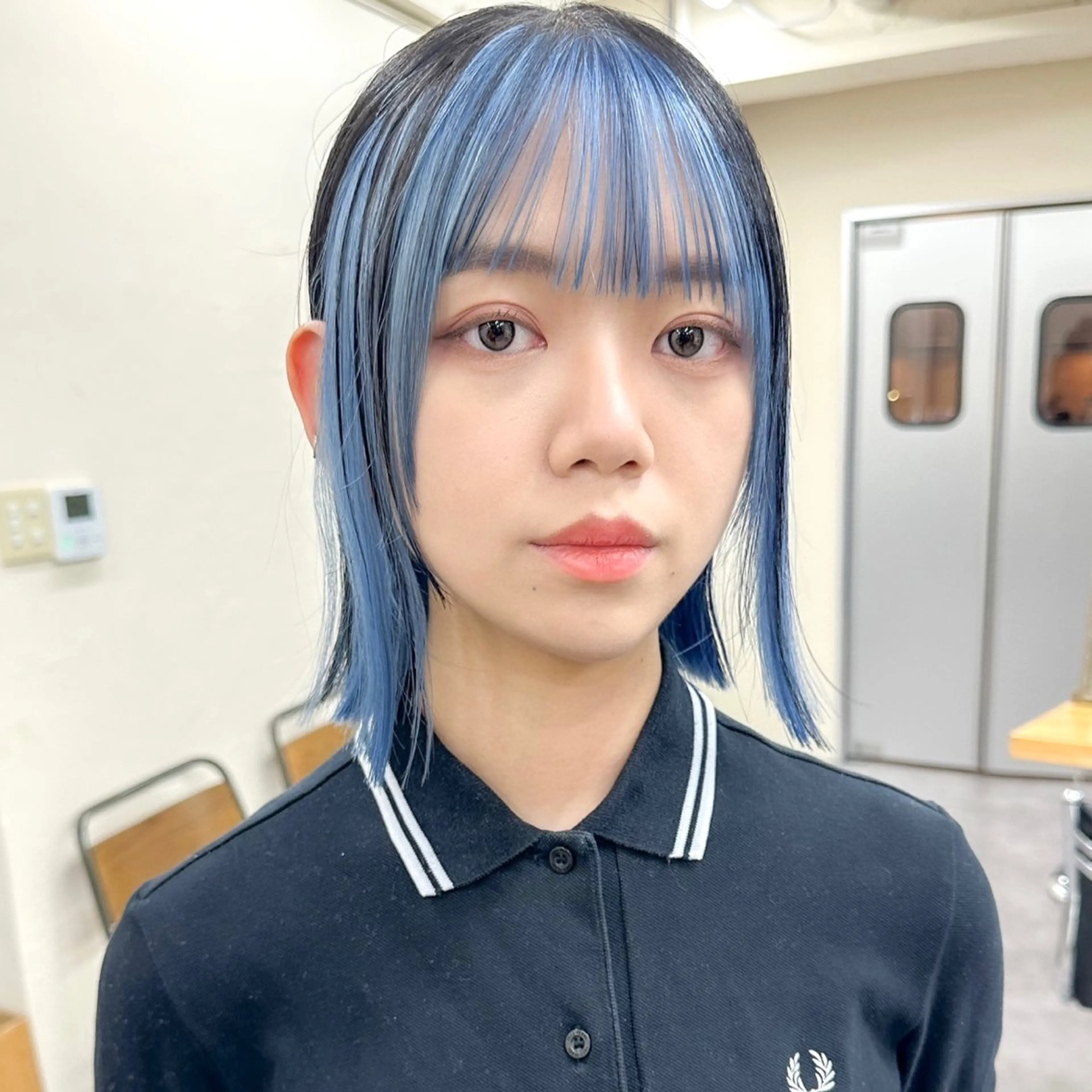 ショート カラー おくれ毛 色気/ボブ/ショート Genkiのヘアスタイル