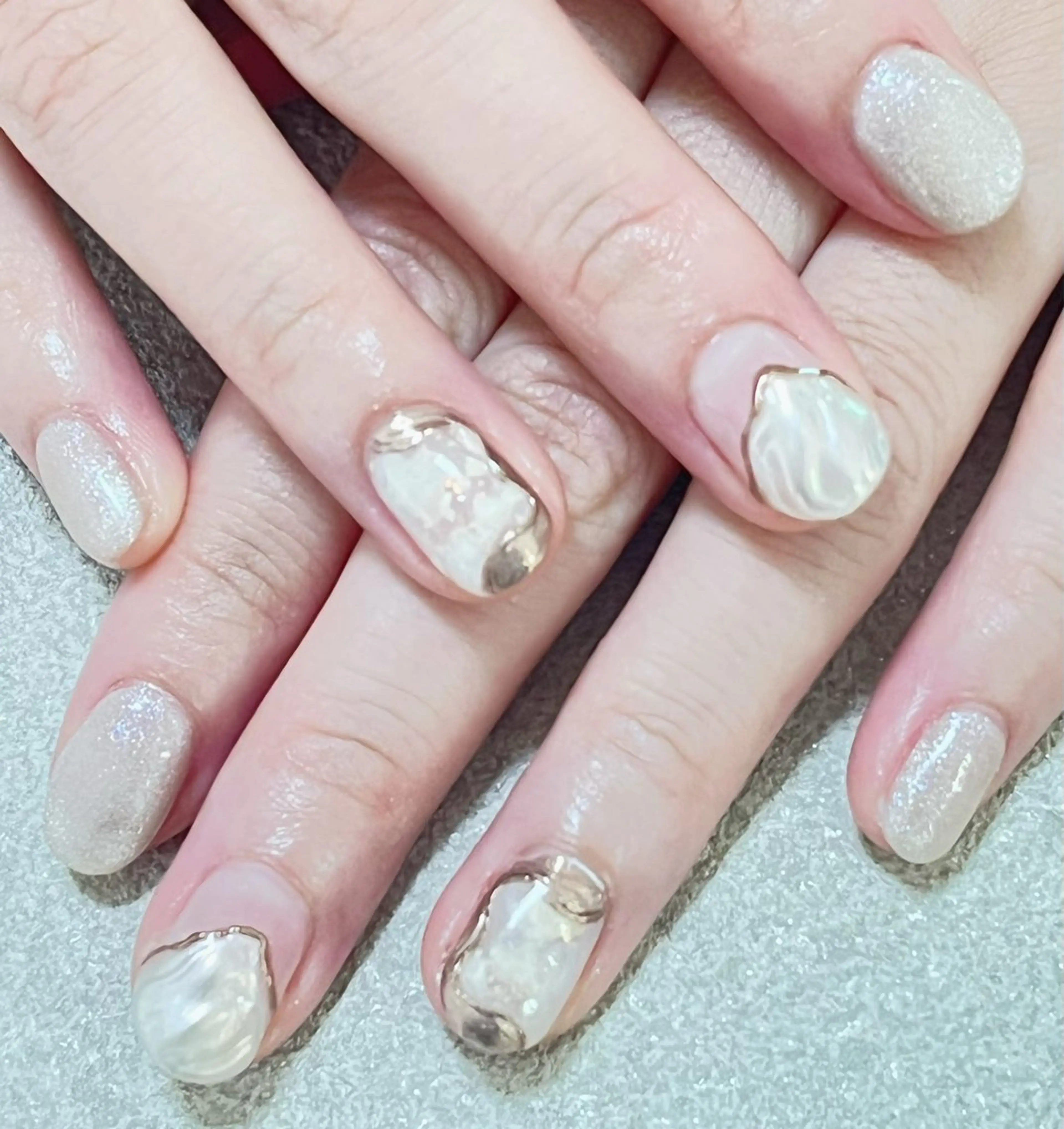 ネイル ニュアンスネイル ネイルスペースR 小林のネイルデザイン