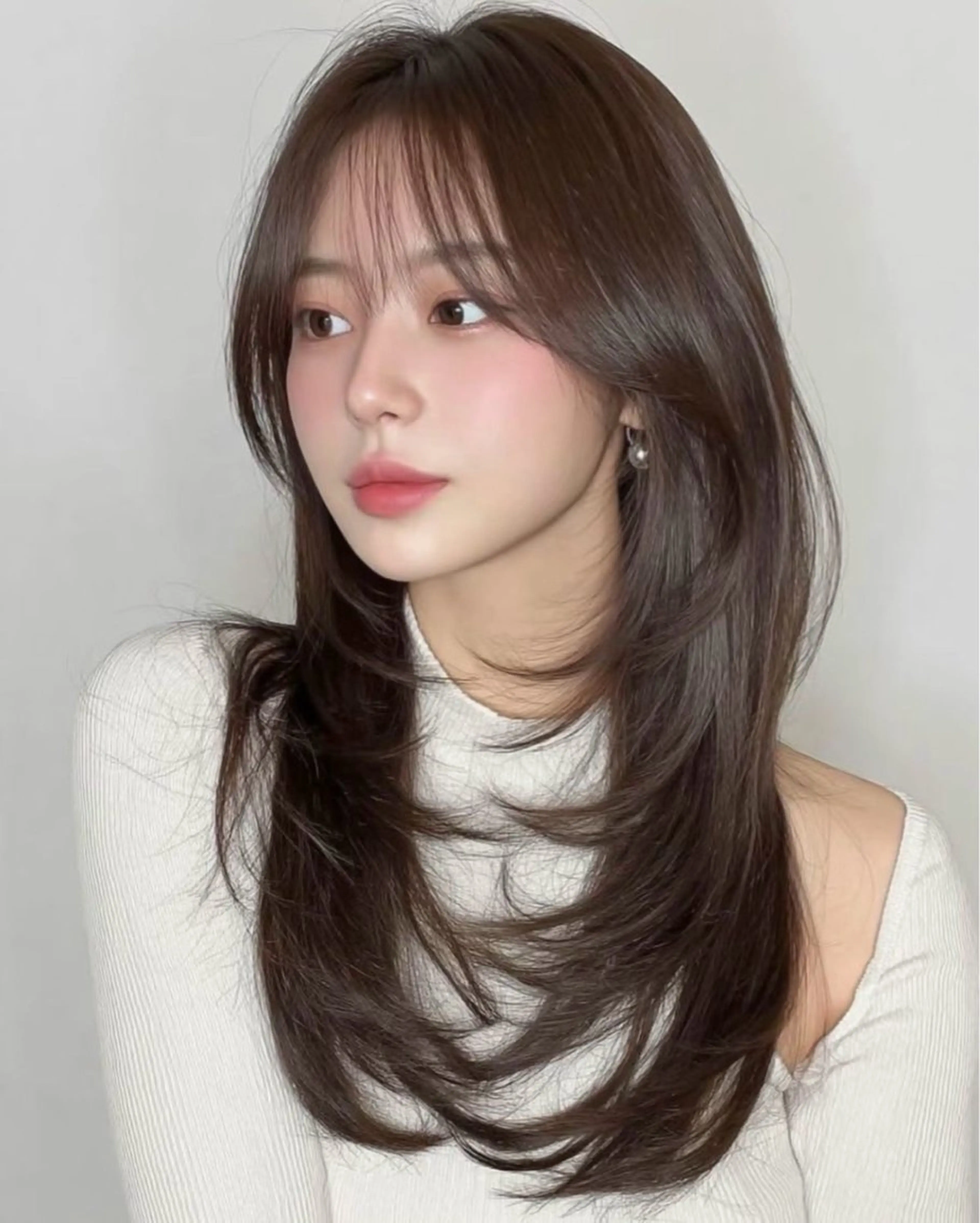 ロング カラー カット ヘアカラー トリートメント ヘッドスパ ヘアセット レイヤー✂︎赤み消し 髪質改善/井上健太のヘアスタイル