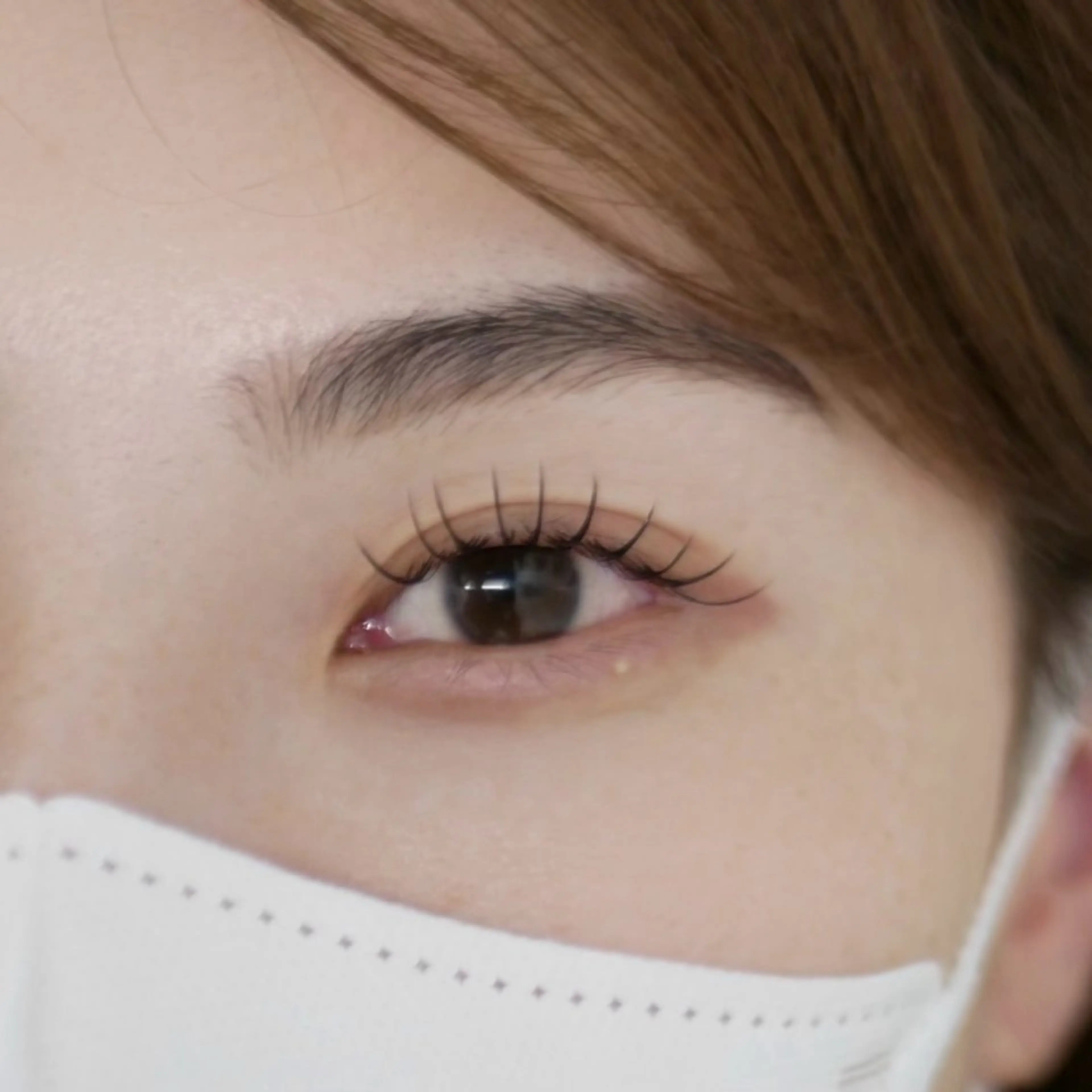 マツエク・マツパ 束感まつ毛 フラットラッシュ マツエク R eyelash ／ suzuのマツエク・マツパデザイン