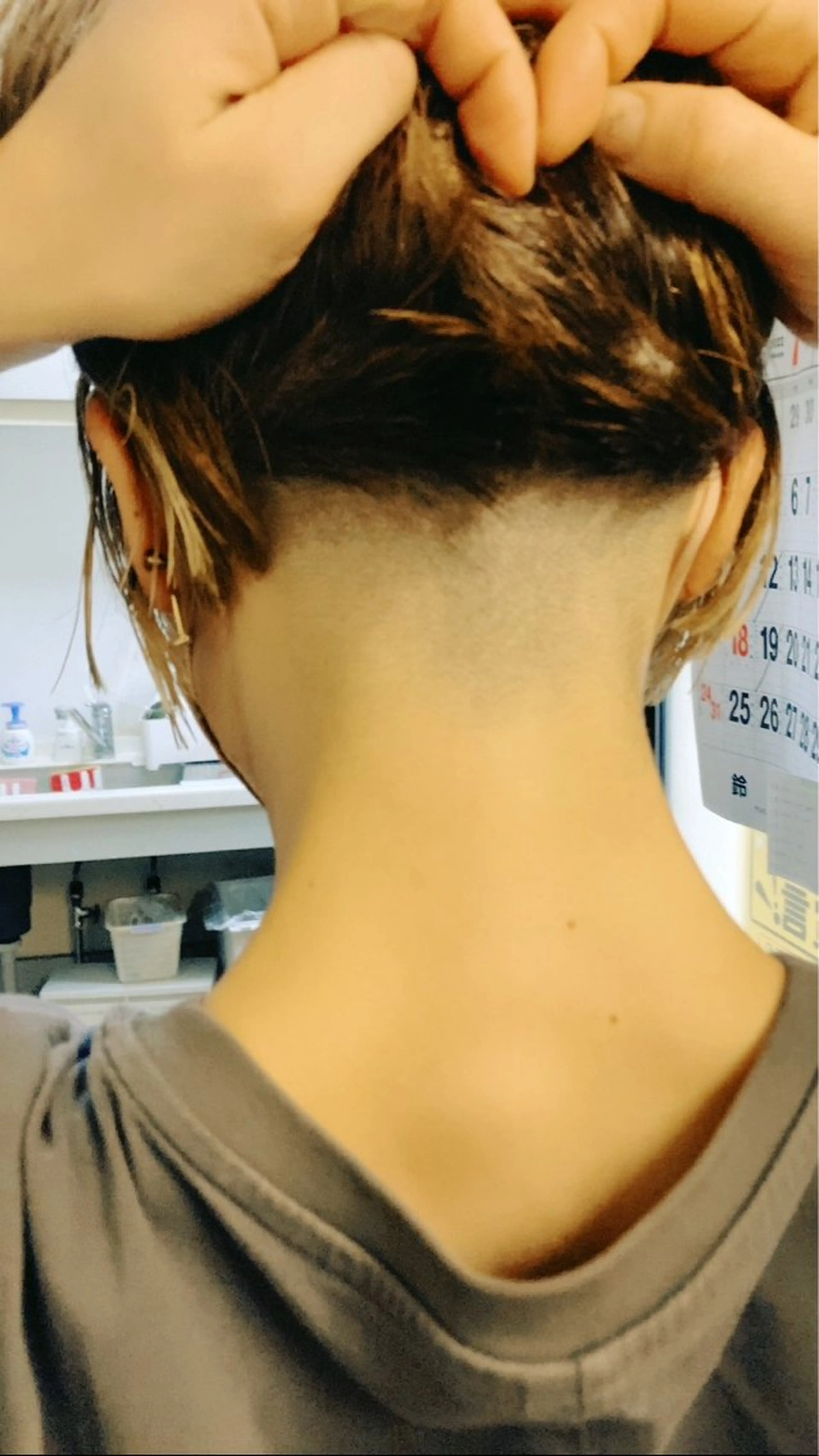 ショート カット ヘアカラー 林 エリのヘアスタイル