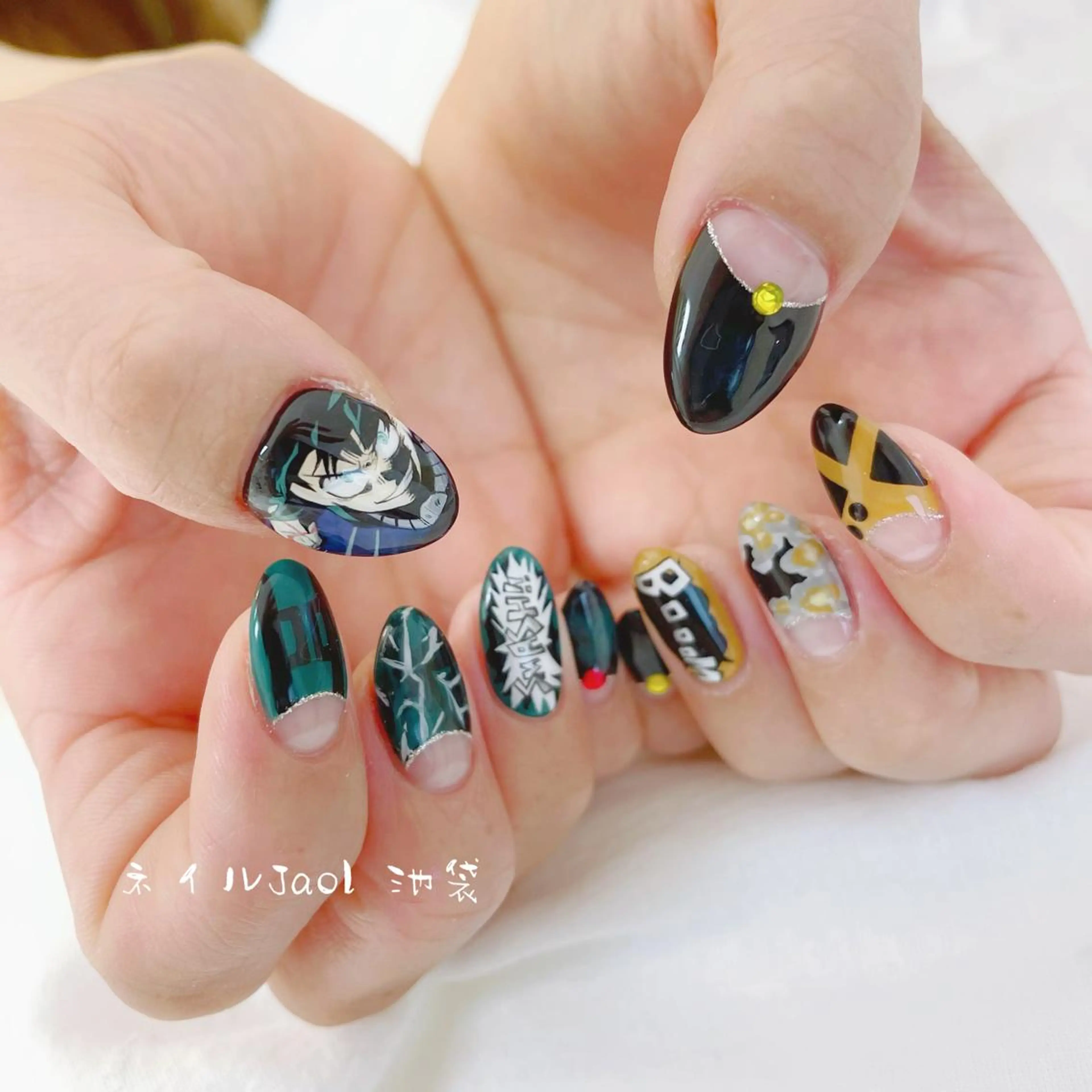 セミロング nail jaol池袋店所属・ネイルJaol 池袋のネイルデザイン